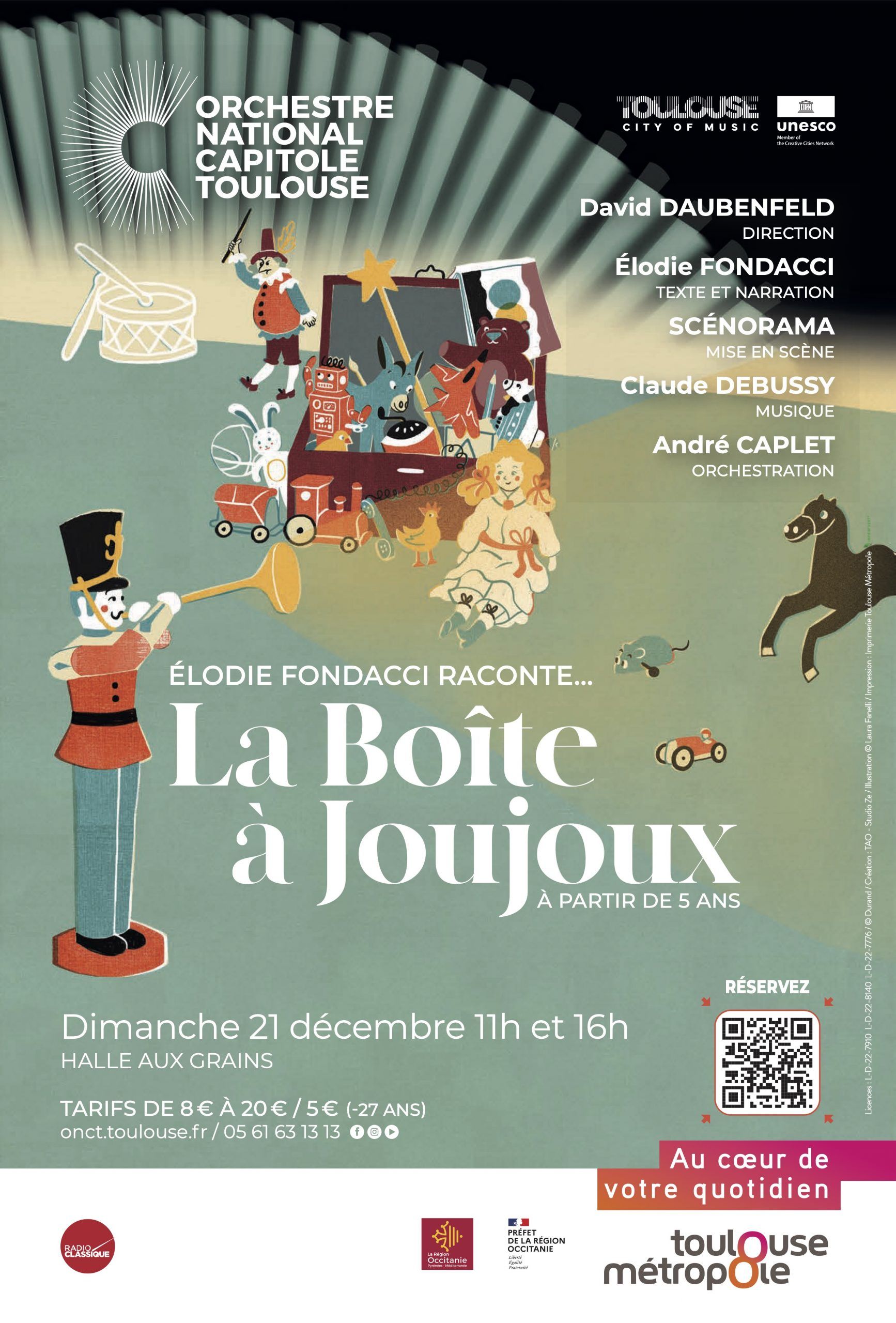 Orchestre national du Capitole - La Boîte à Joujoux