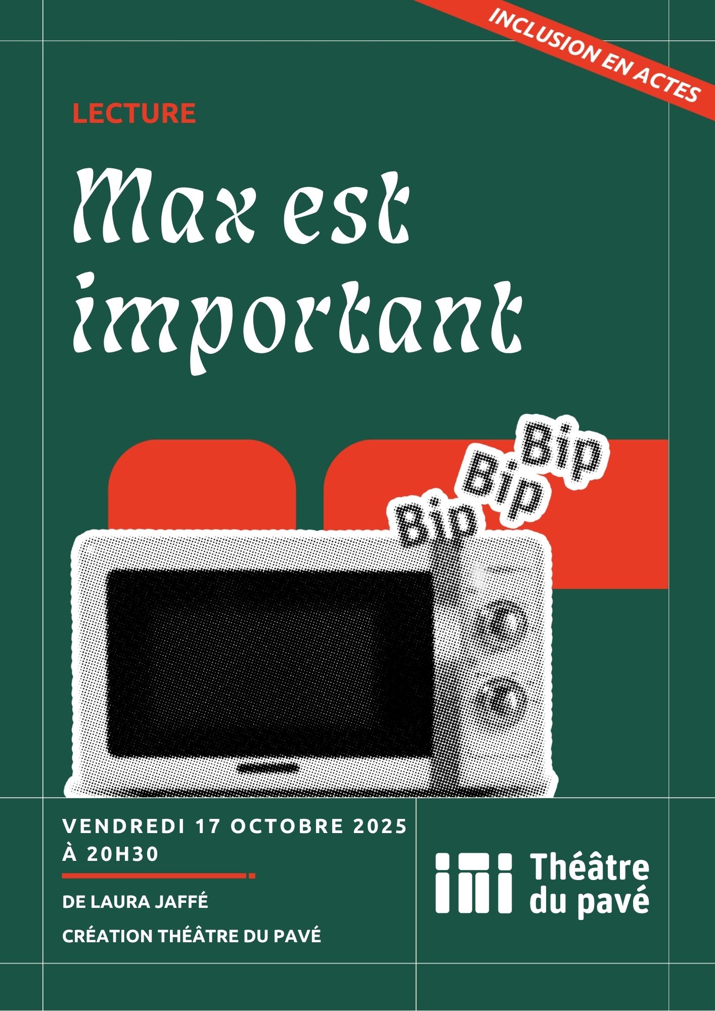 Théâtre du Pavé - Max est important