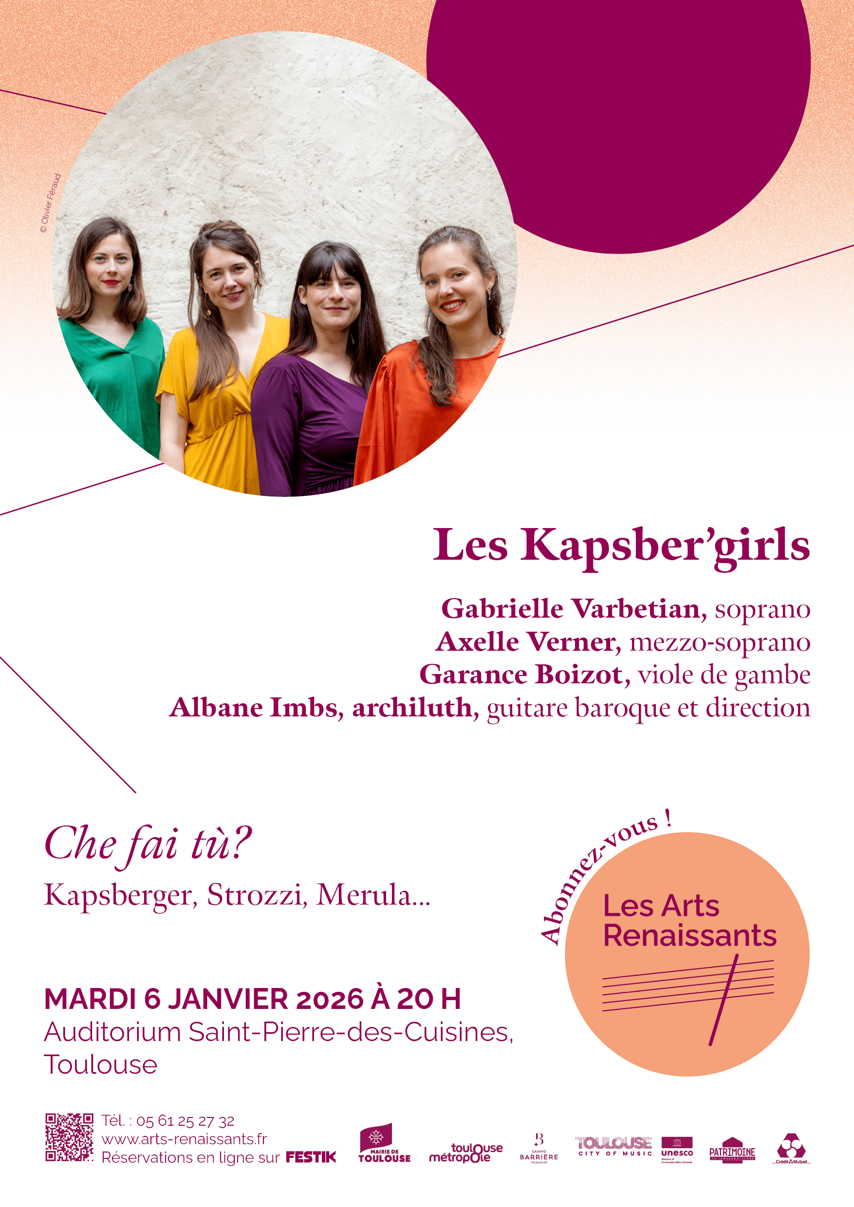 Les Arts Renaissants - Les Kapsber'girls