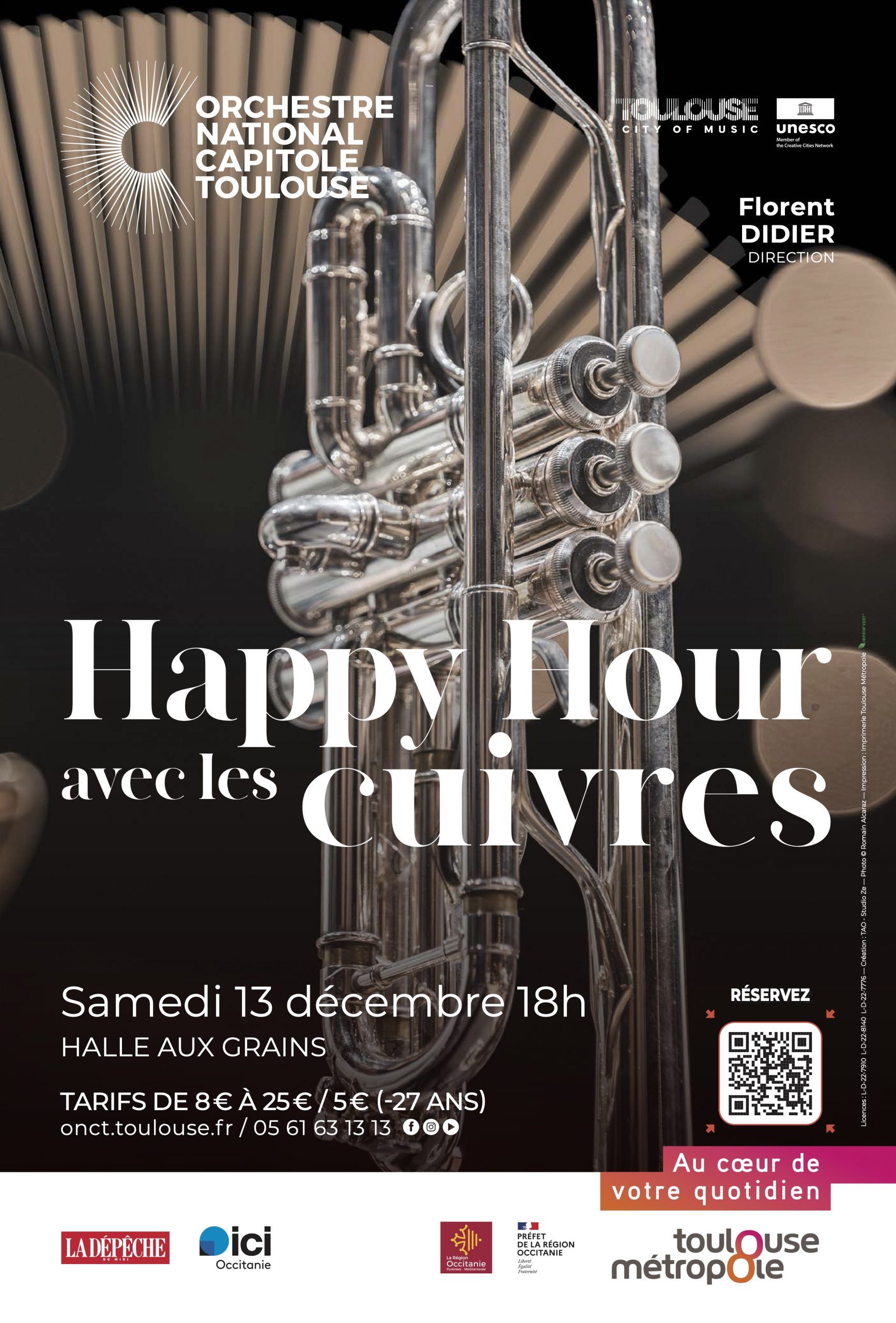 Orchestre national du Capitole - Happy Hours avec les cuivres