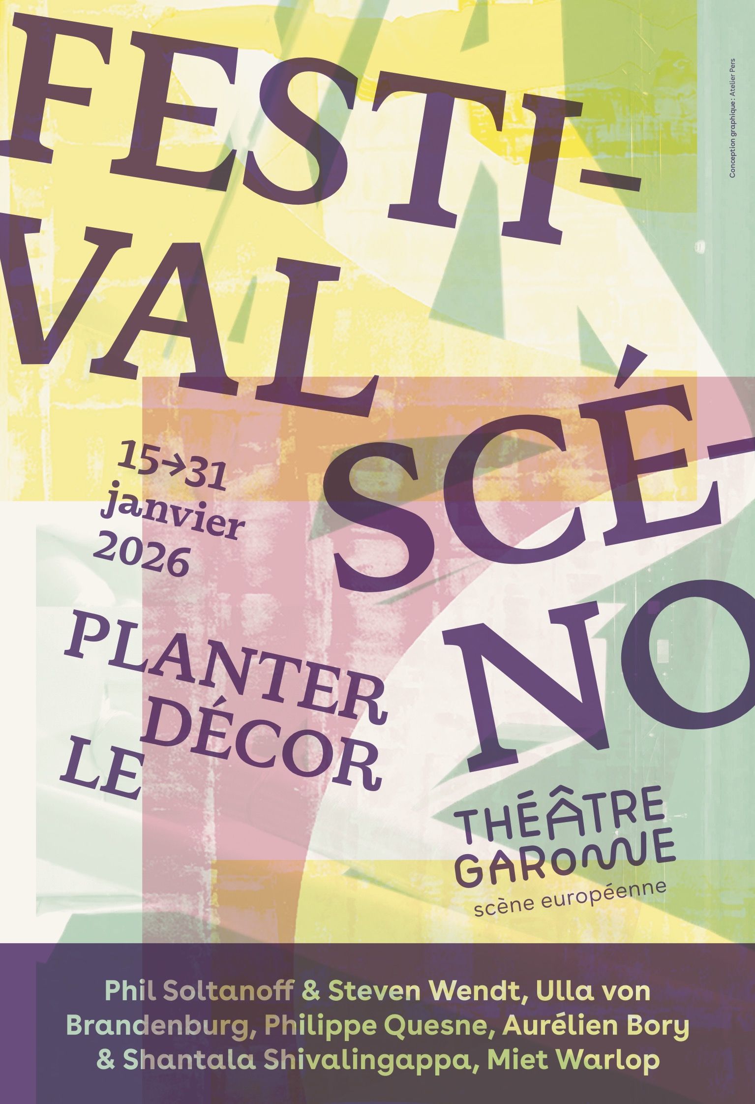 Théâtre Garonne - Festival Scéno