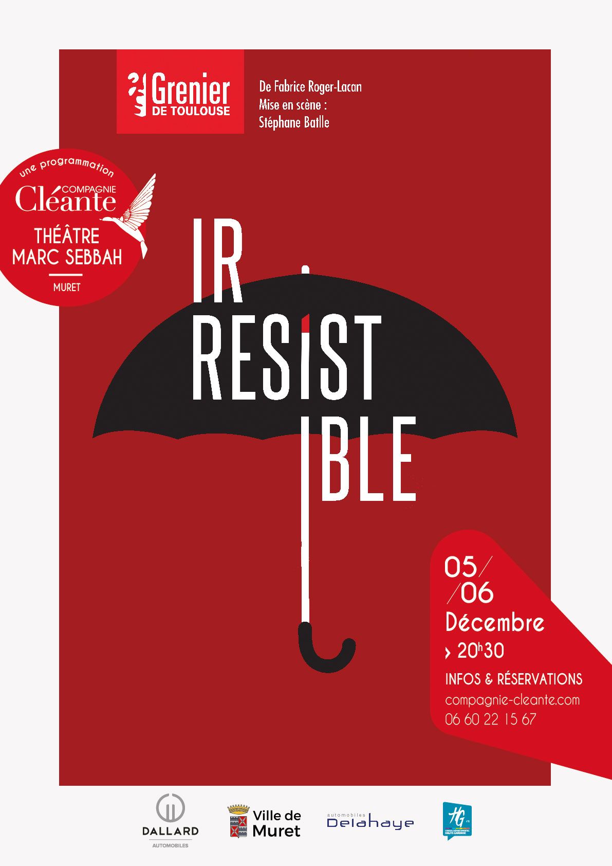 Théâtre Marc Sebbah - Irresistible