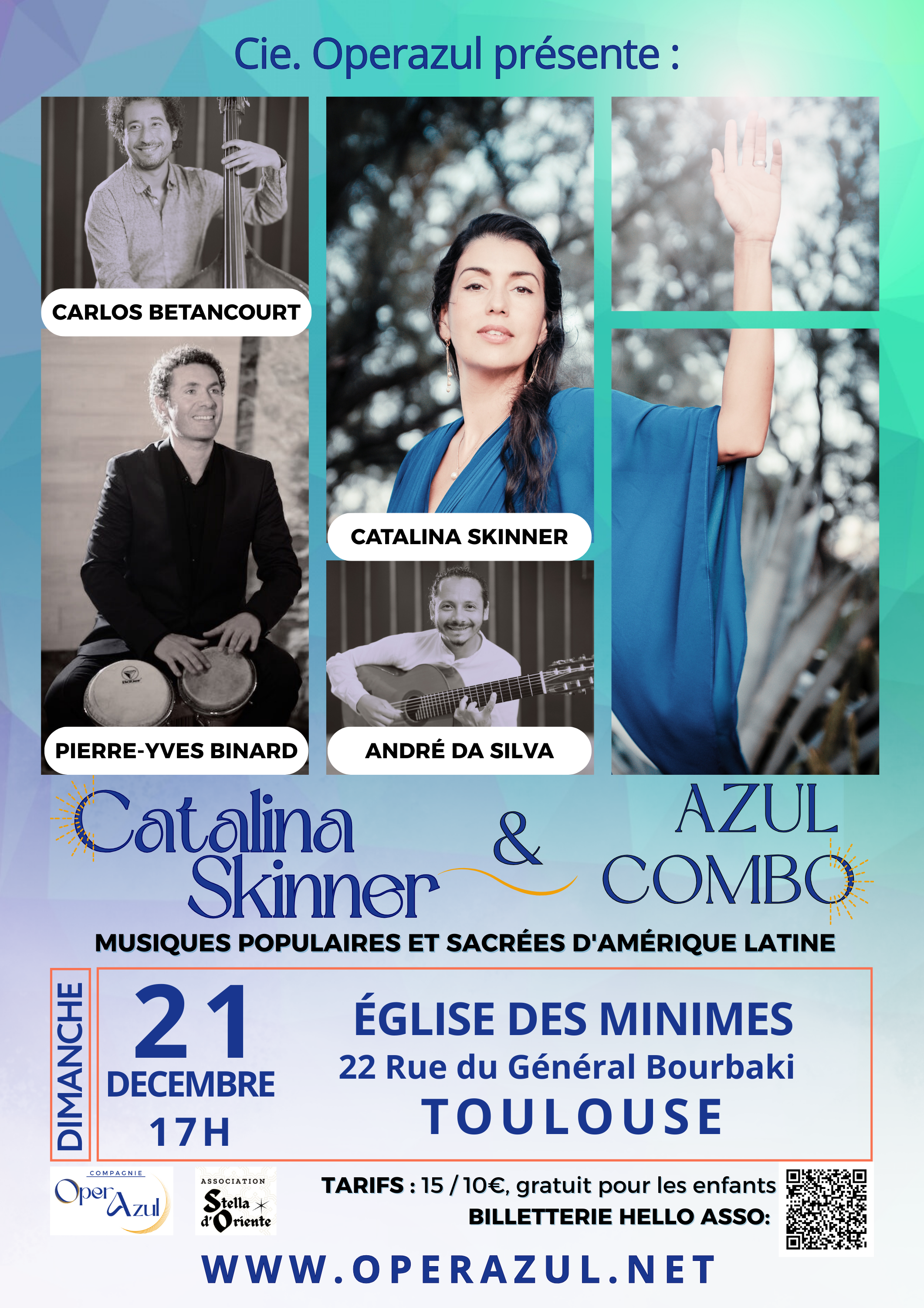 Cie Oper'Azul - Concert Eglise des Minimes
