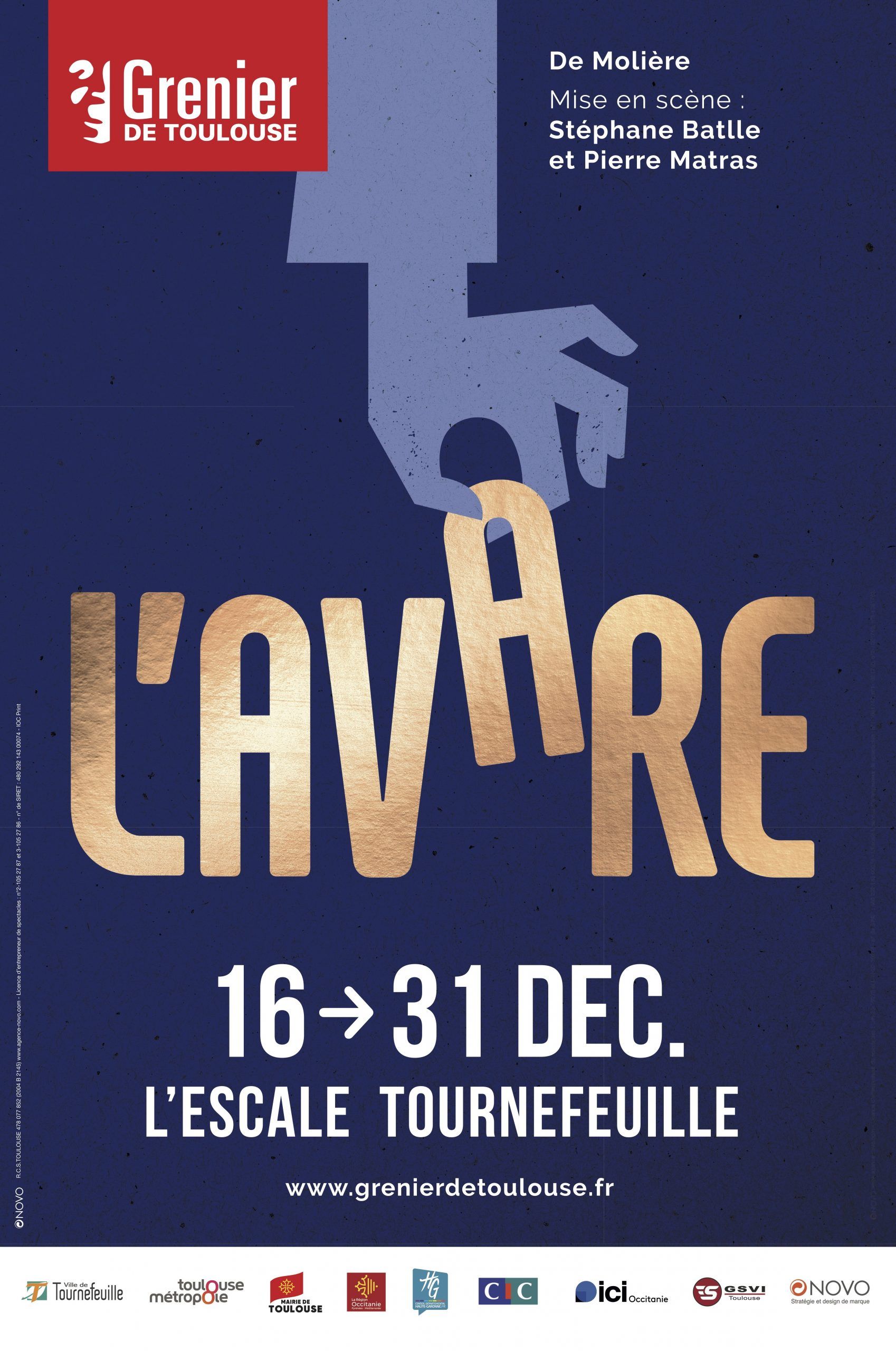 Grenier de Toulouse - L'Avare