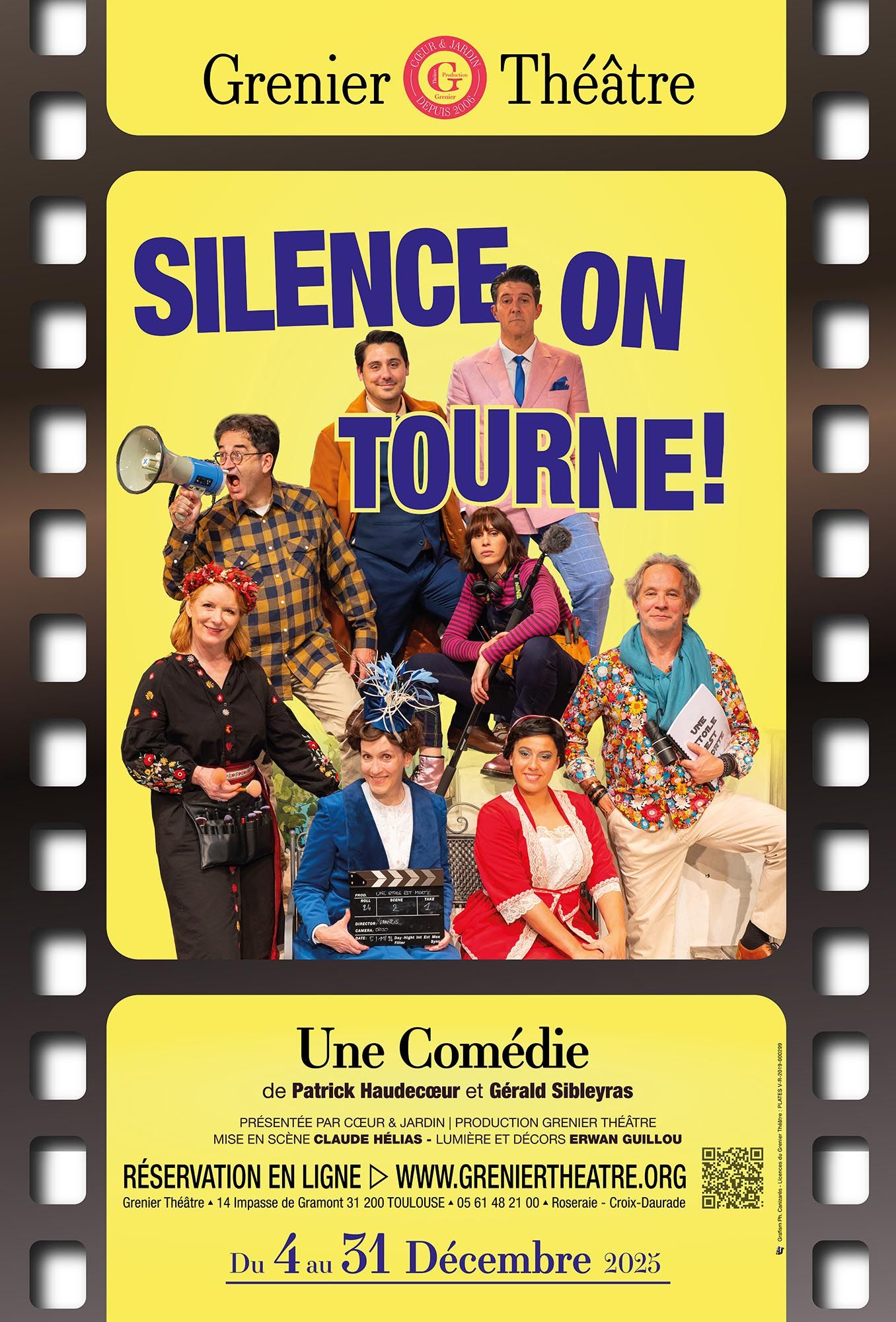 Grenier Théâtre - Silence on tourne