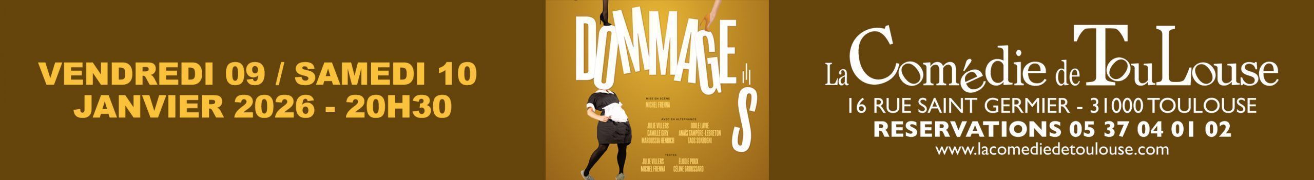 La Comédie de Toulouse – Dommages