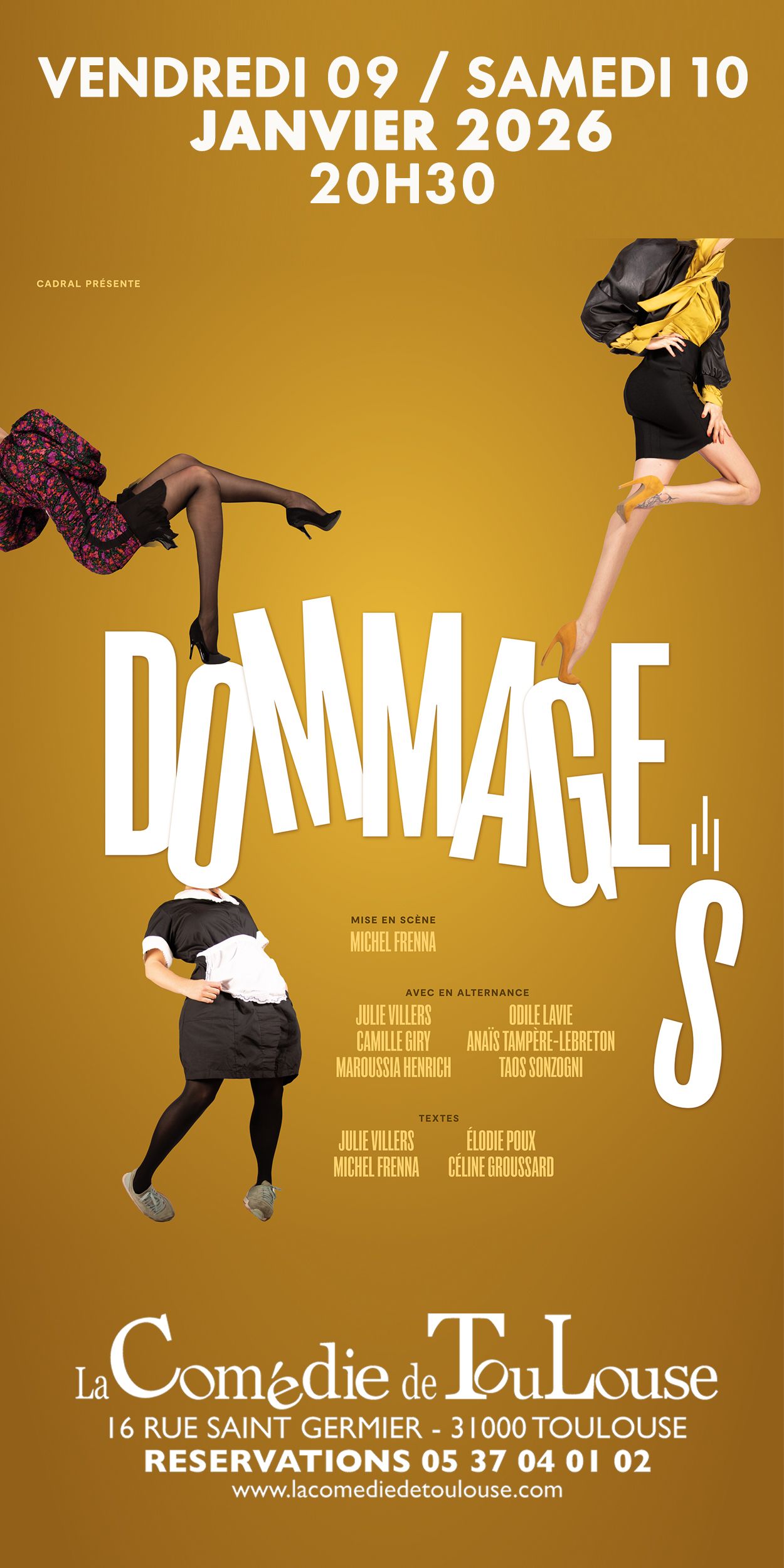 La Comédie de Toulouse – Dommages grand format