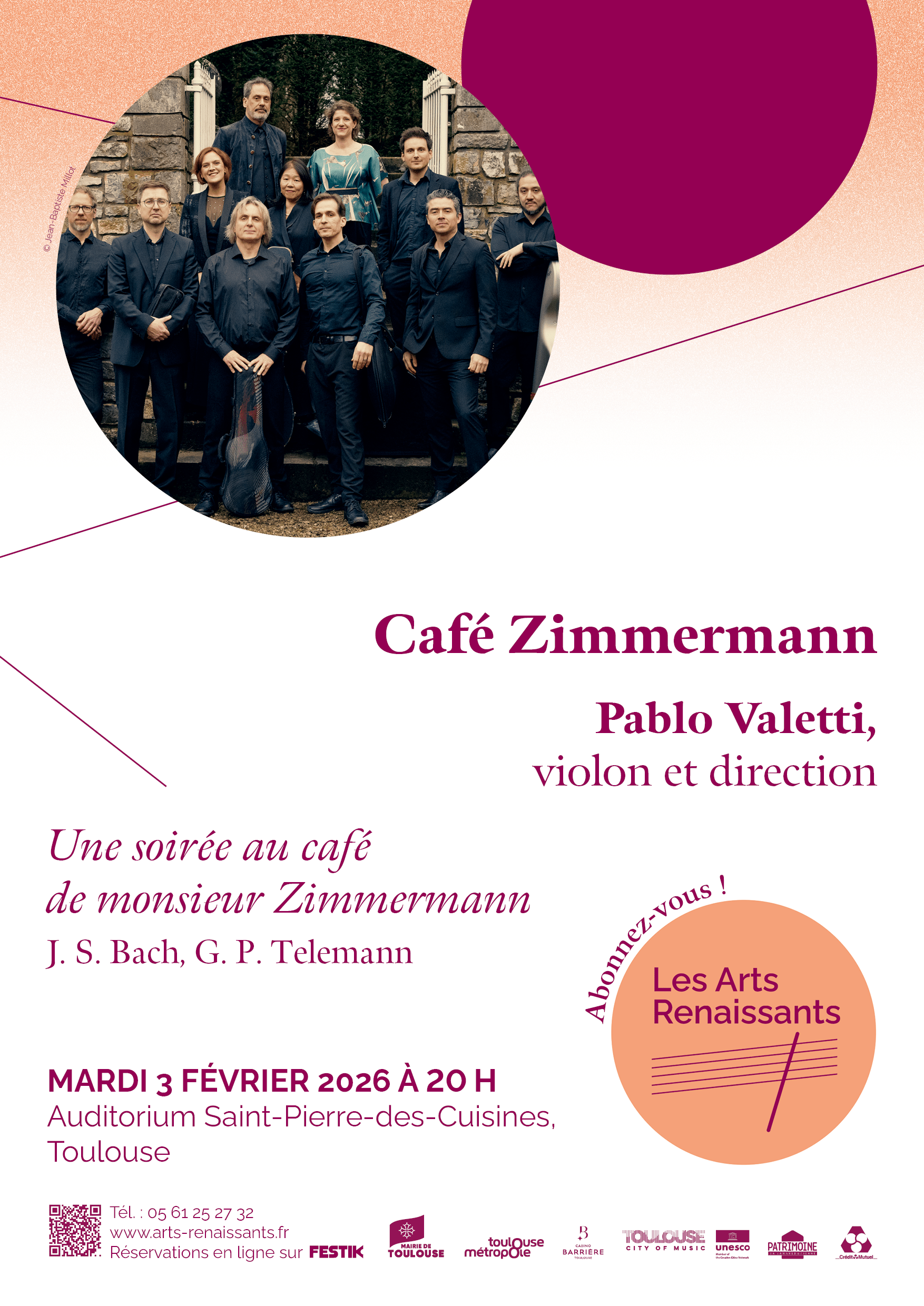Les Arts Renaissants - Café Zimmermann