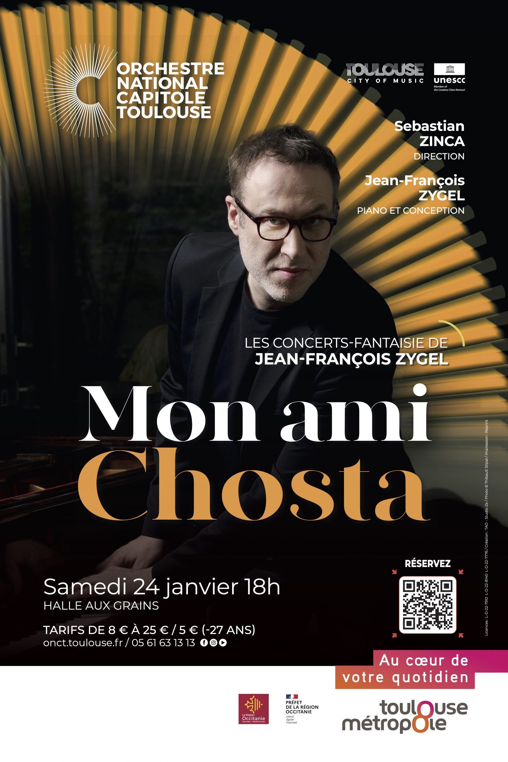 Orchestre national du Capitole - Mon ami Chosta