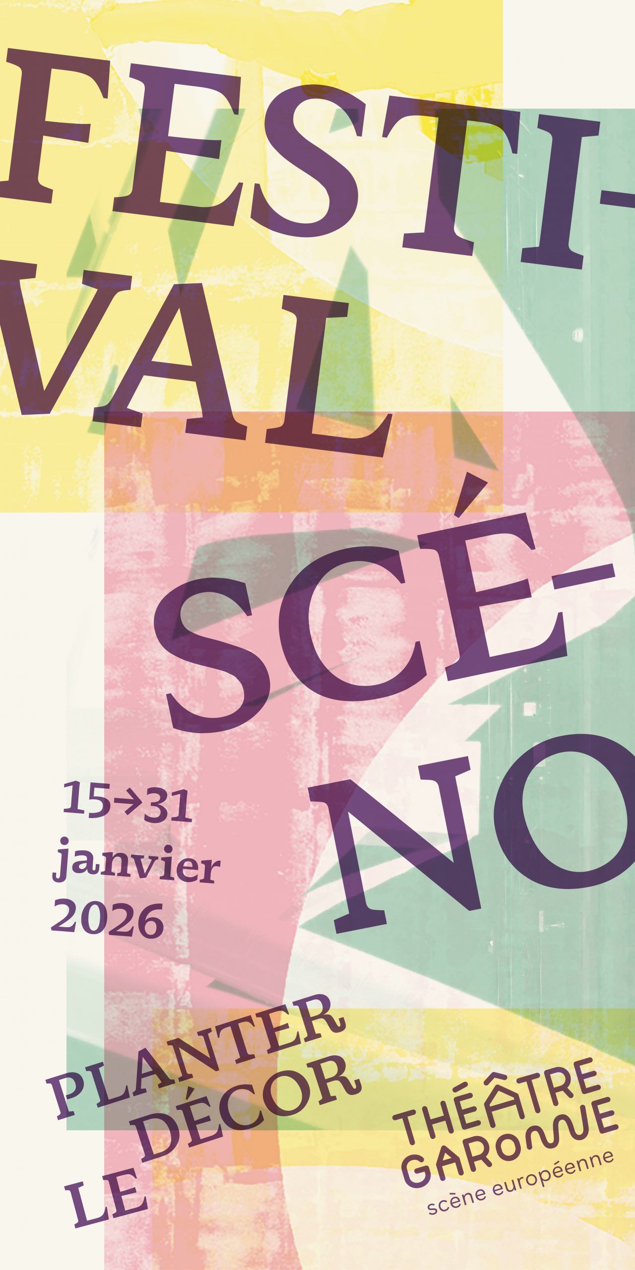 Théâtre Garonne – Festival Scéno grand format