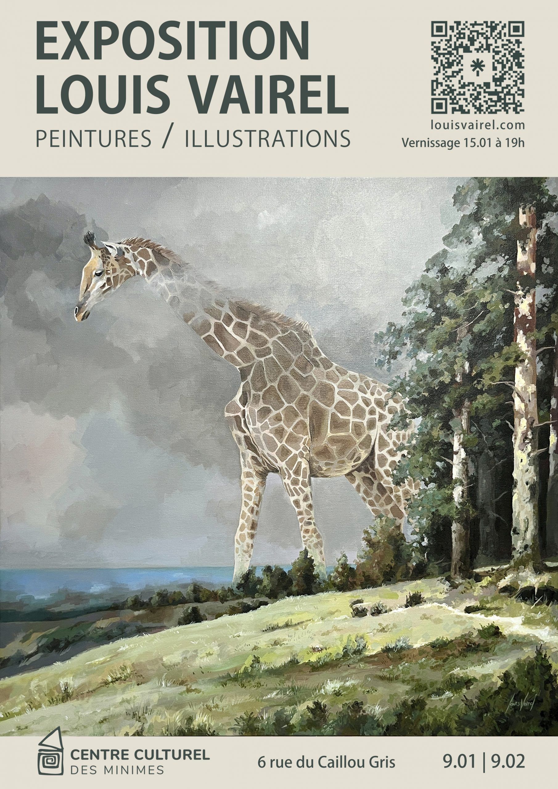 Centre culturel des Minimes - Exposition Louis Vairel