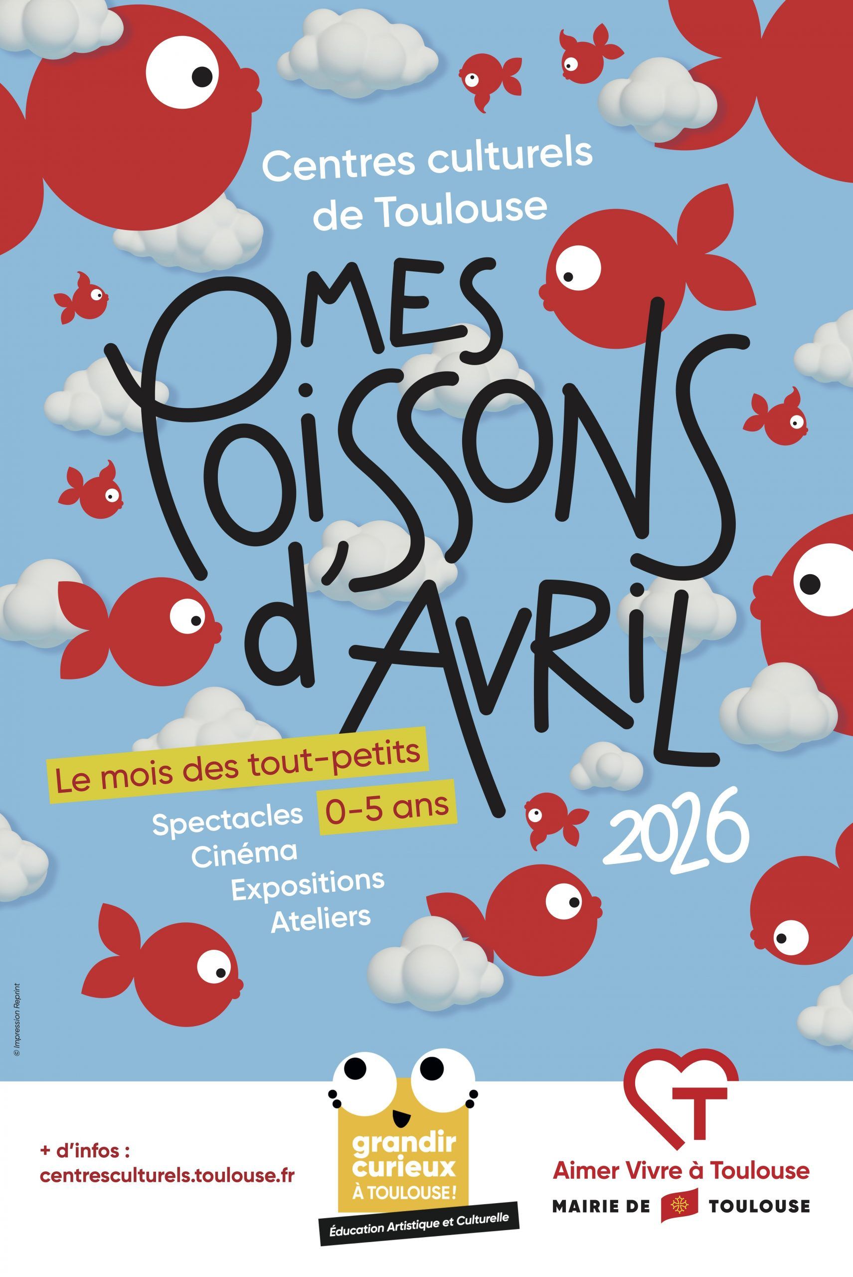 Centres Culturels de Toulouse - Mes Poissons d'avril