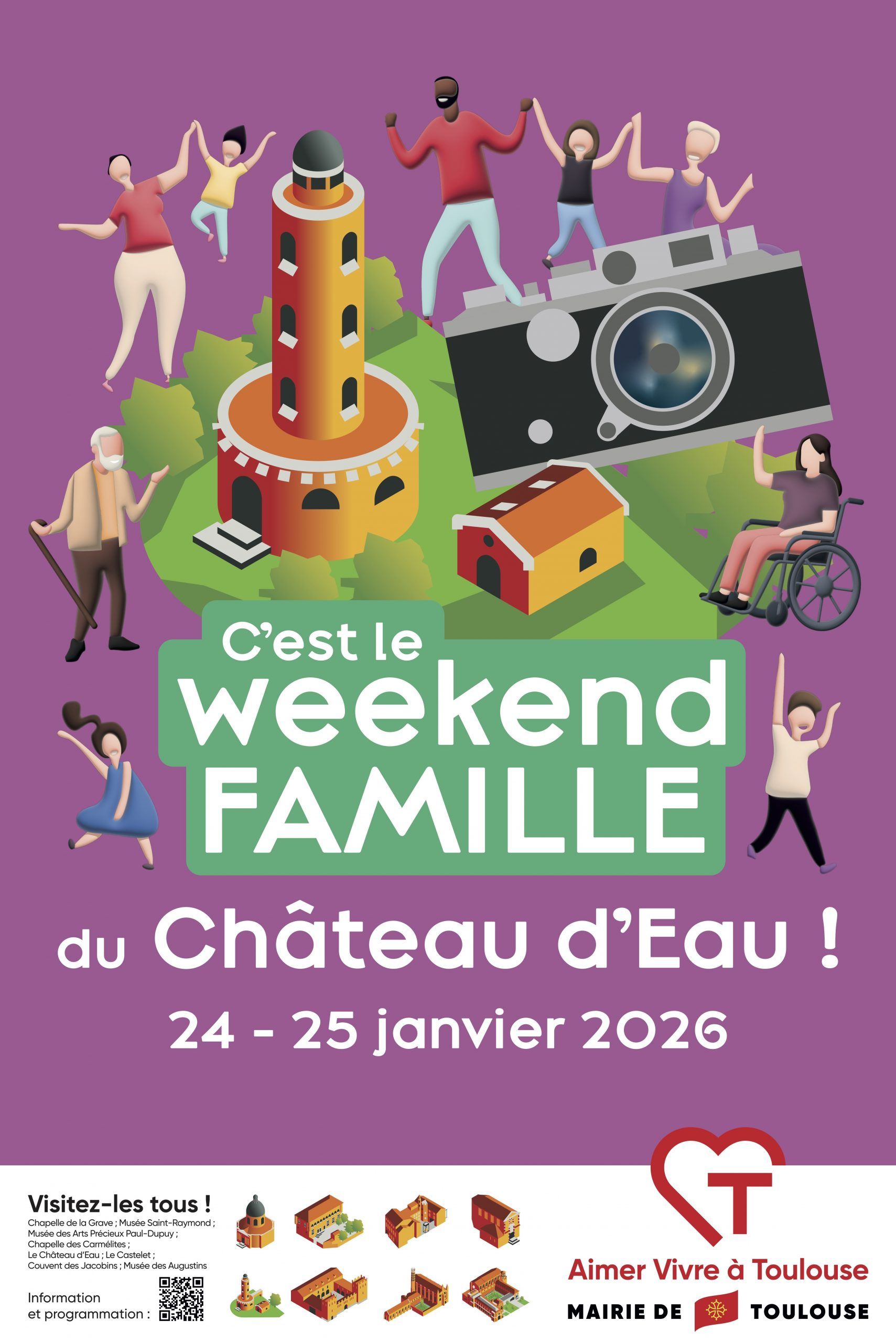 C'est le weekend Famille du Château d'Eau