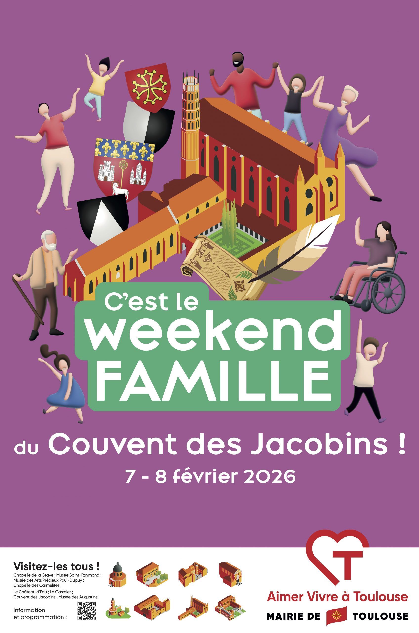 C'est le weekend Famille du Couvent des Jacobins