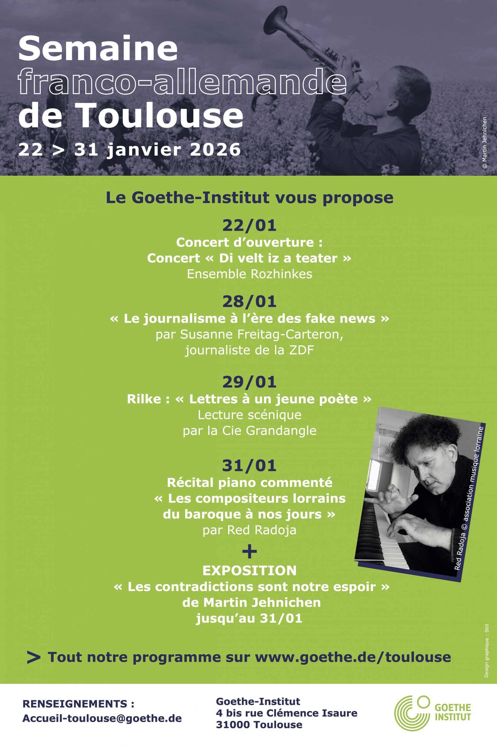 Goethe Institut - Semaine Franco Allemande