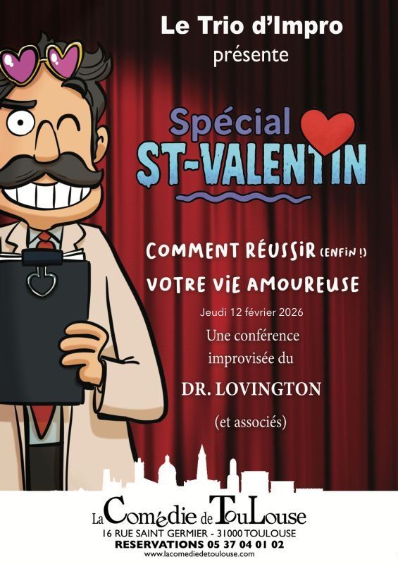 La Comédie de Toulouse - Le Trio d'impro
