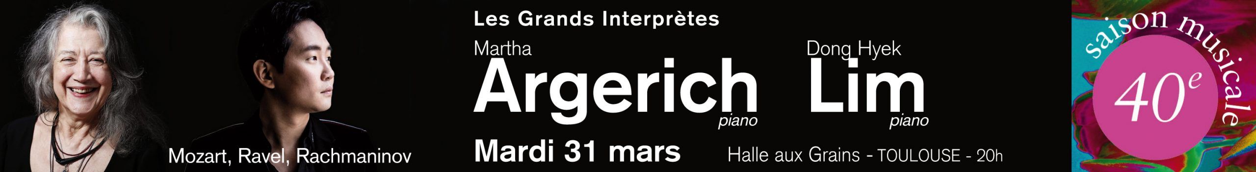 Les Grands Interprètes – Martha Argerich / Dong Hyek Lim