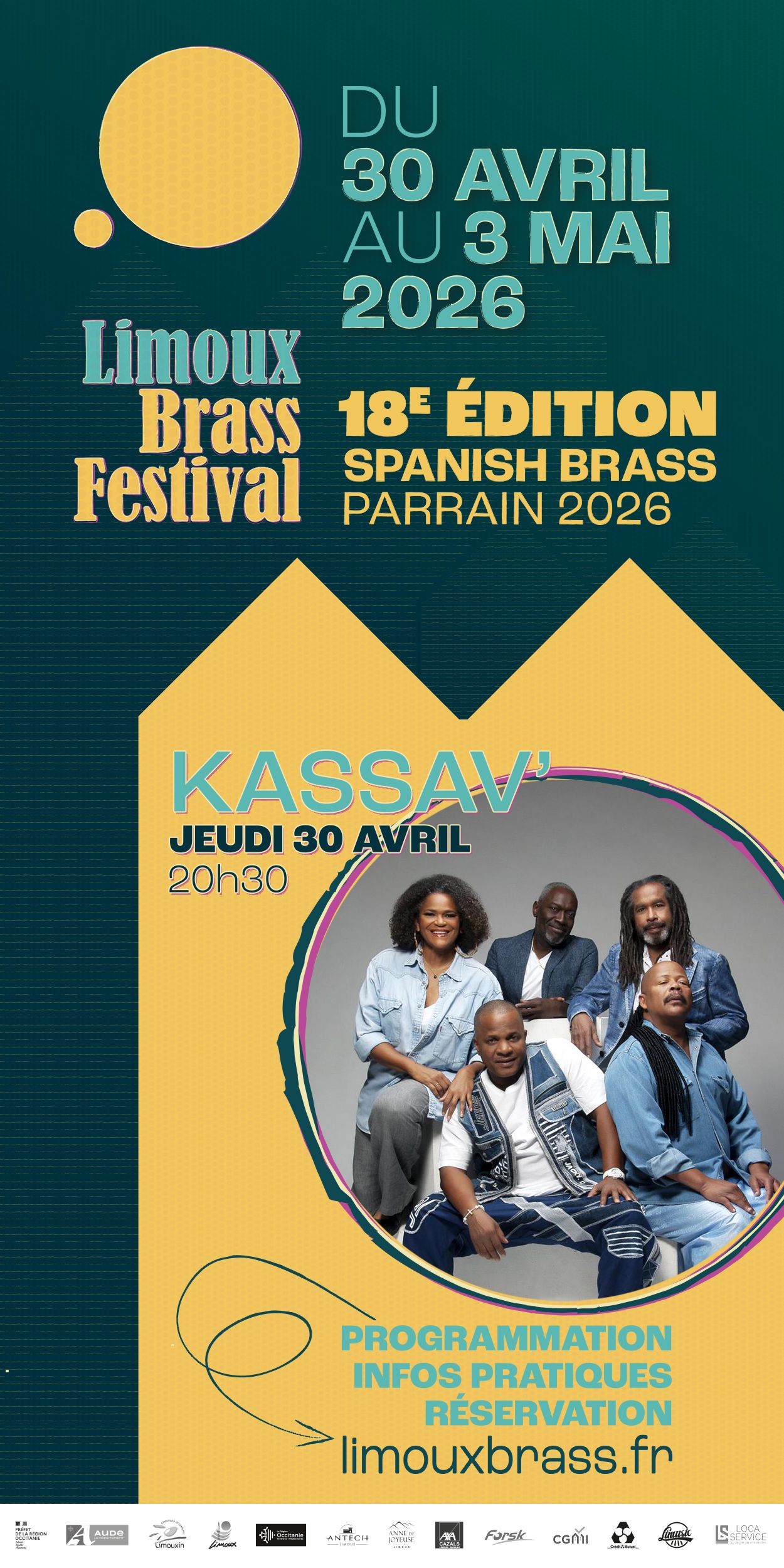 Limoux Brass Festival site