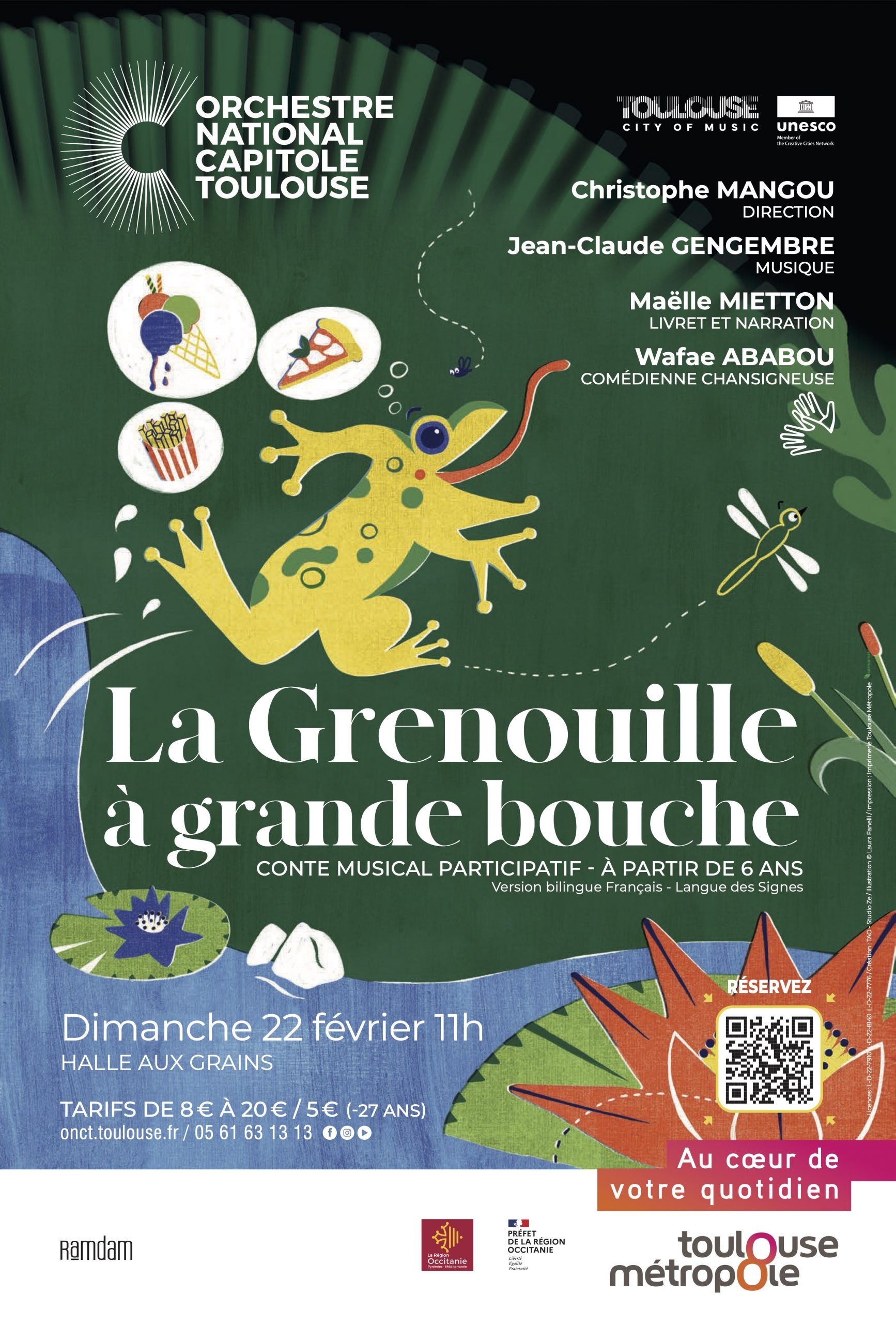 Orchestre national du Capitole - La Grenouille à grande bouche