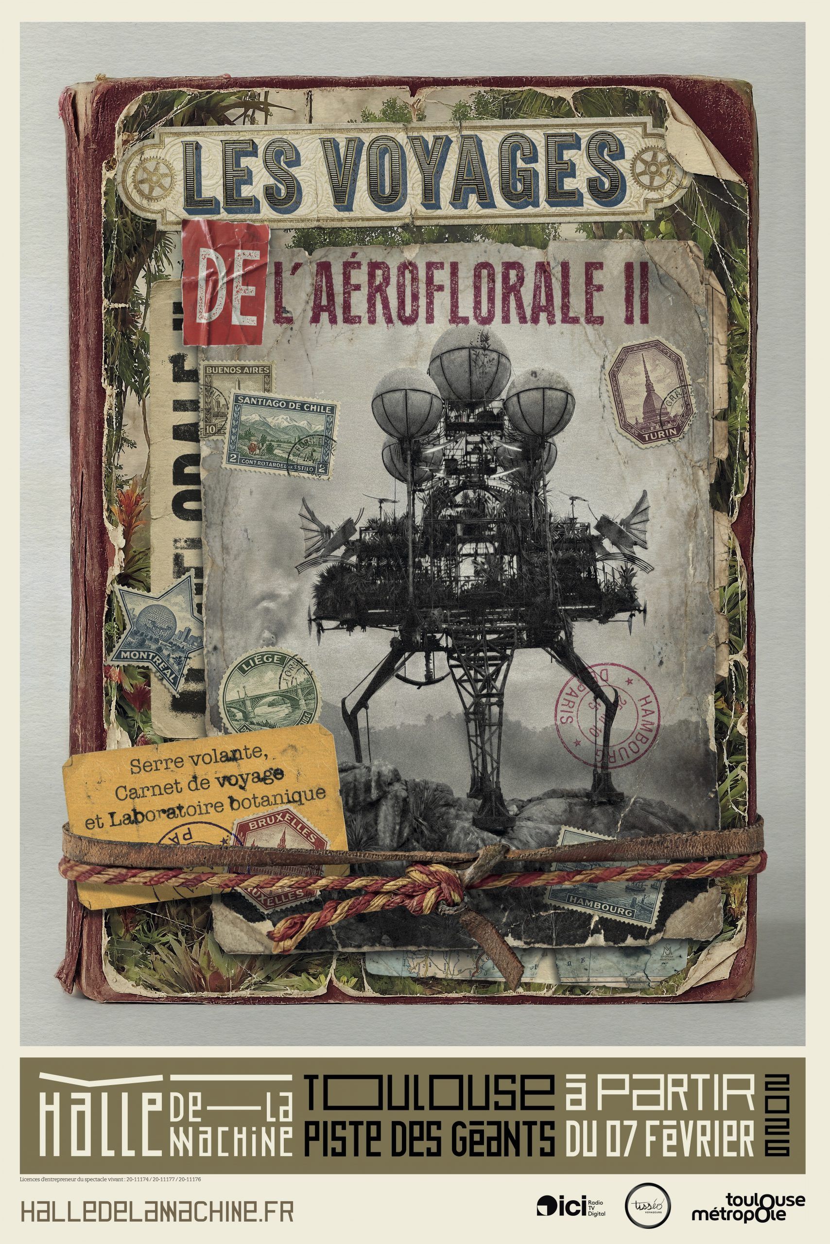 Halle de la Machine- Les voyages de l'aéroflorale II