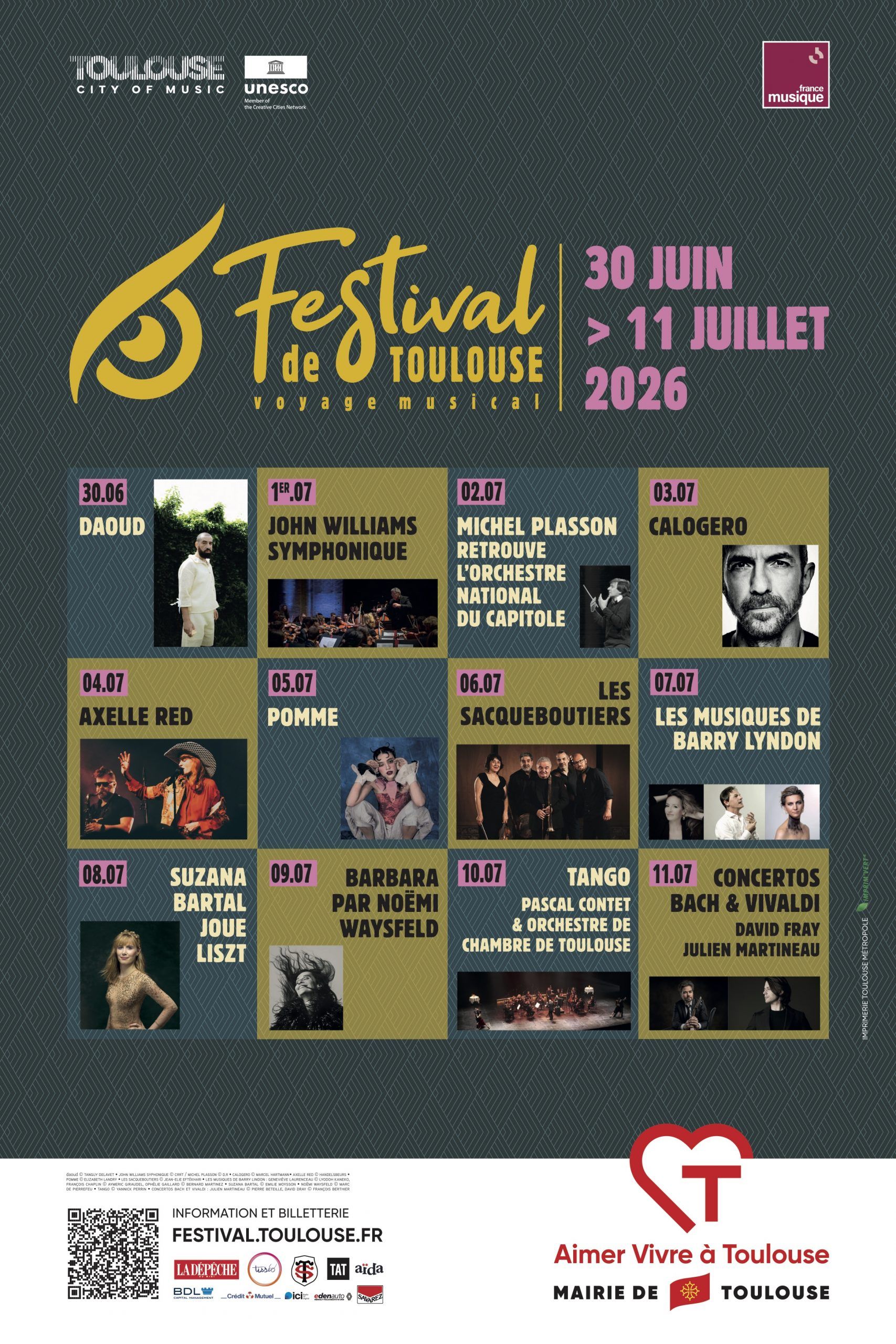 Festival de Toulouse 2026