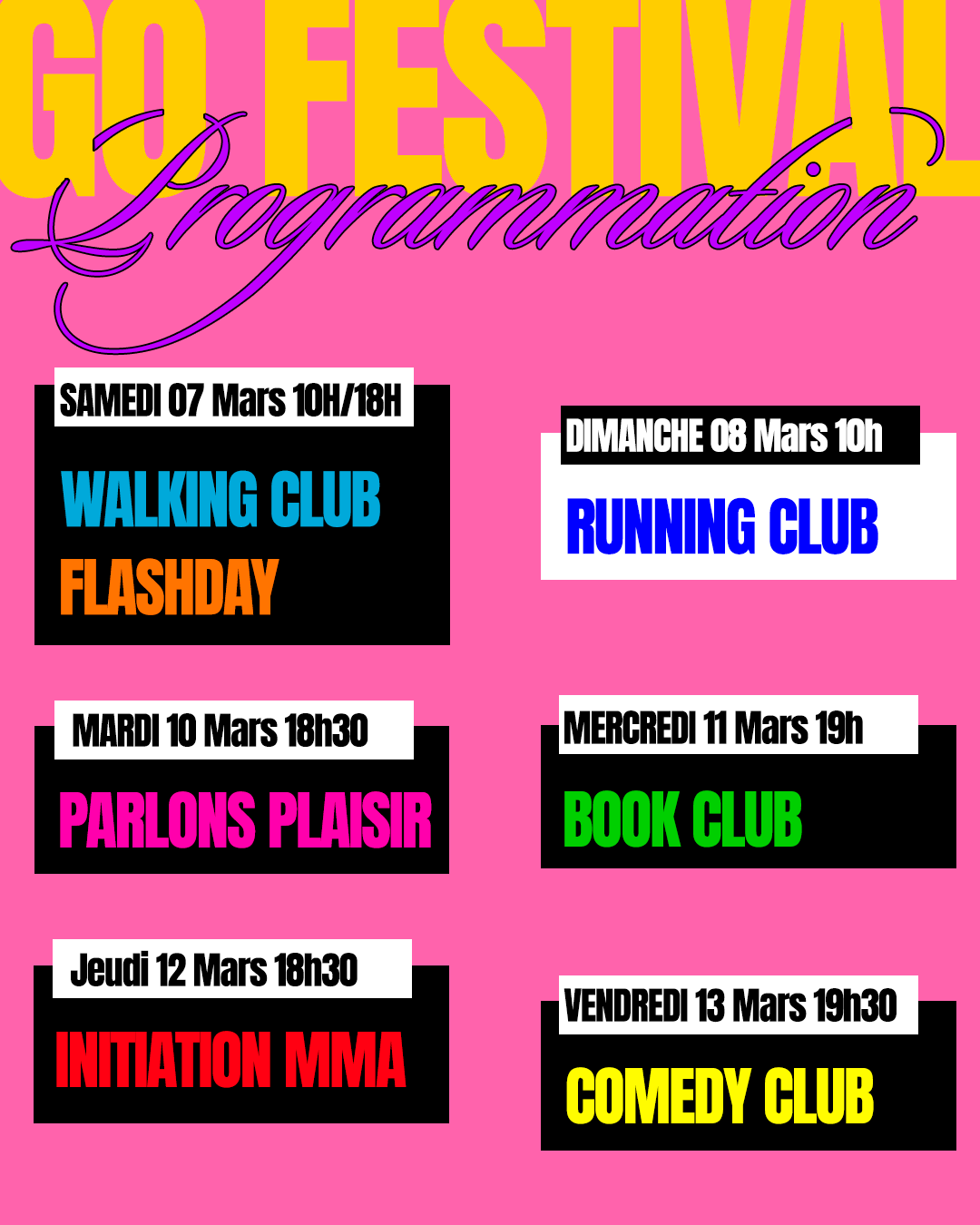 Go Festival - Pompon sur la Daronne