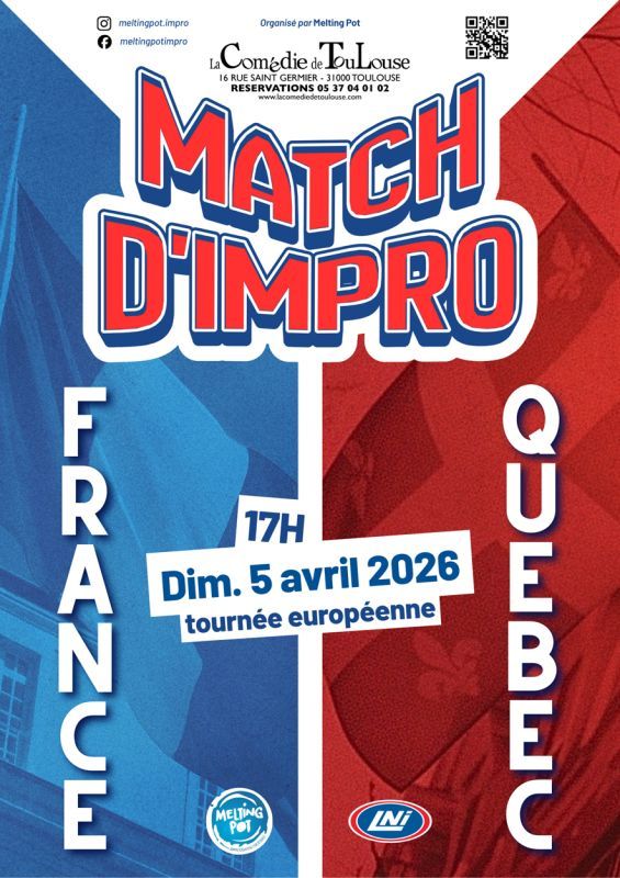 La Comédie de Toulouse - Match d'impro