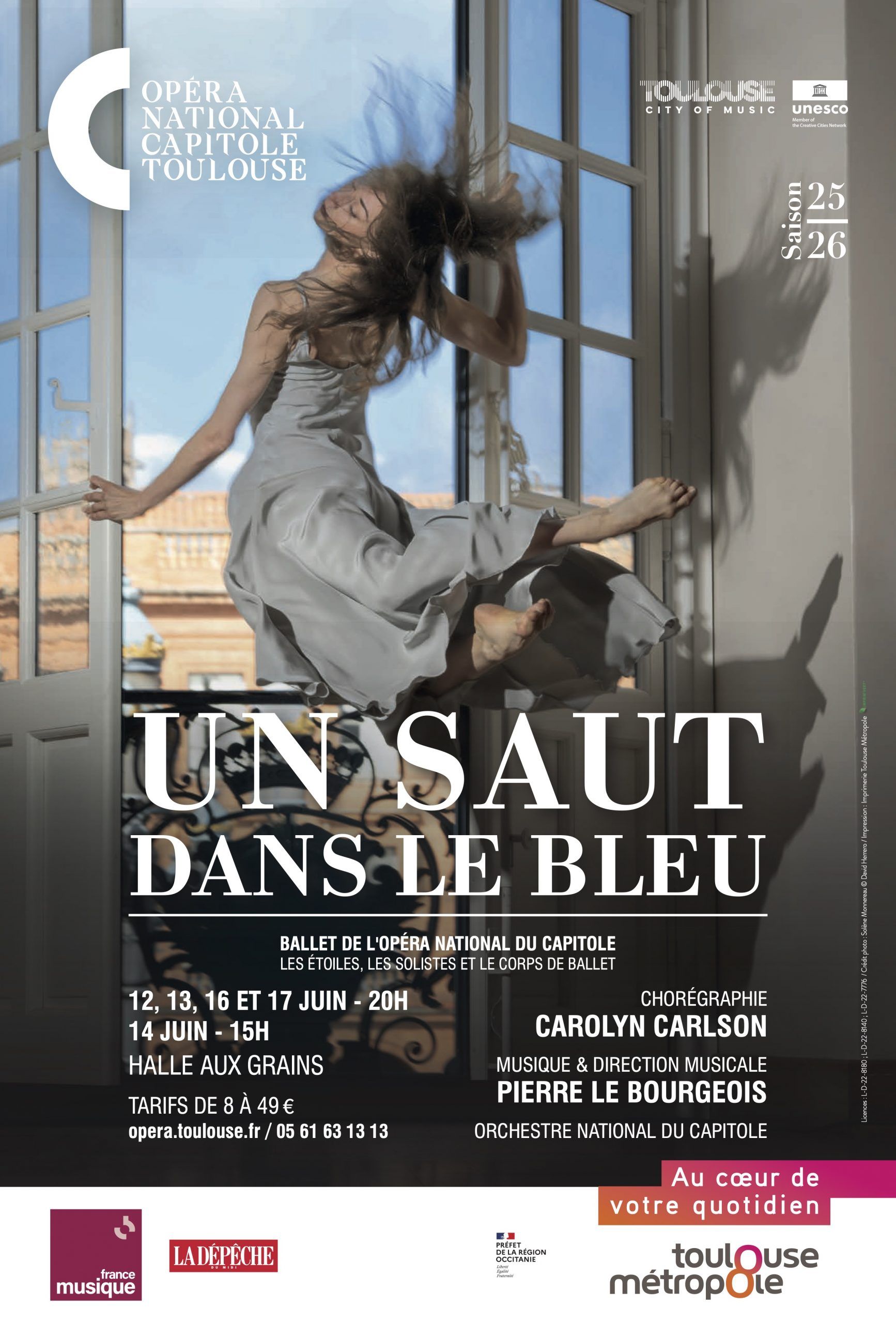 Opéra national du Capitole - Un saut dans le bleu