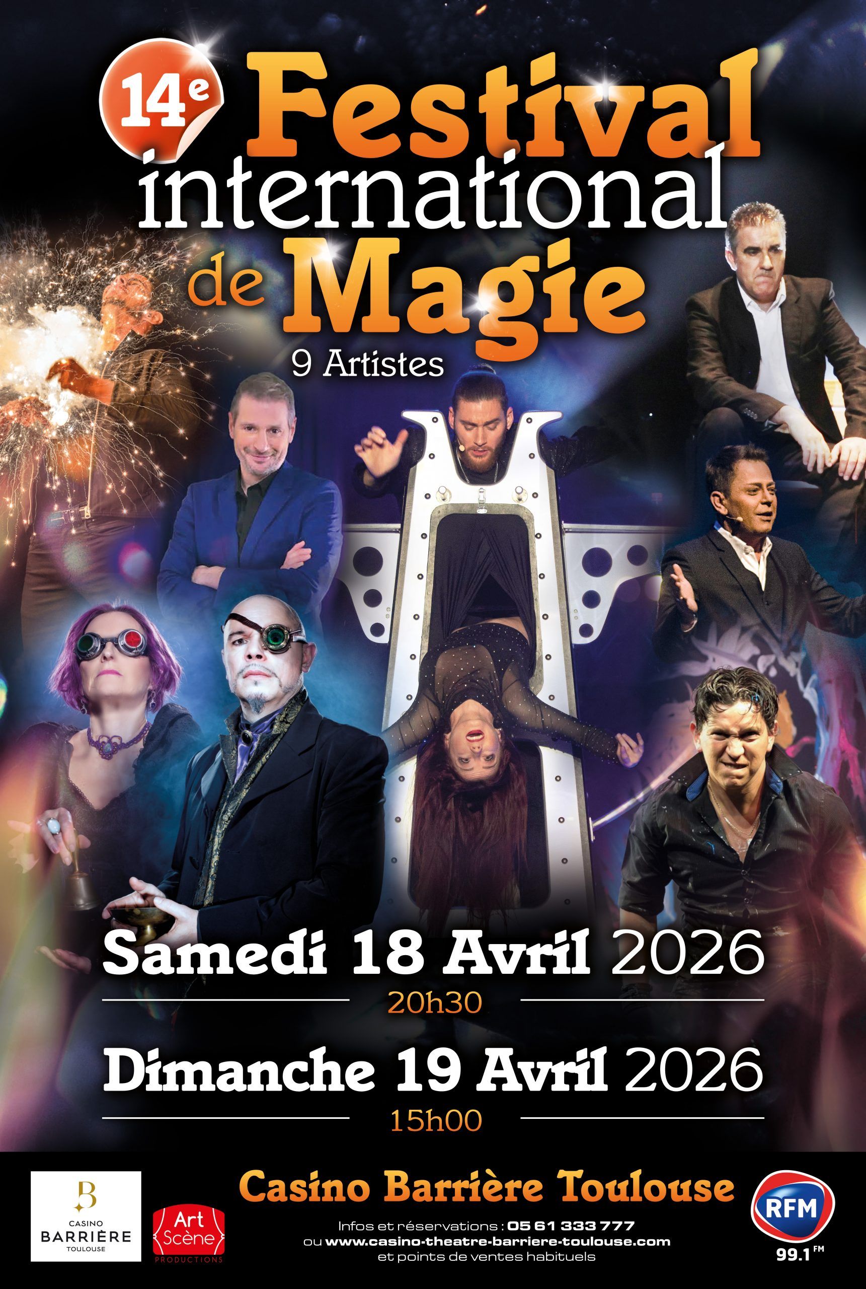 Casino Barrière Toulouse - Festival international de magie