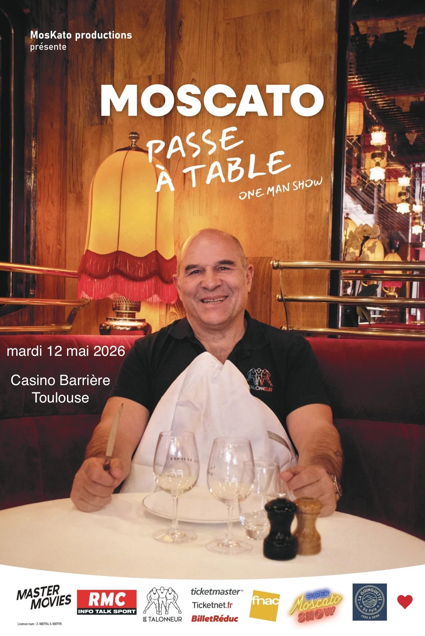 Casino Barrière Toulouse - Moscato passe à table