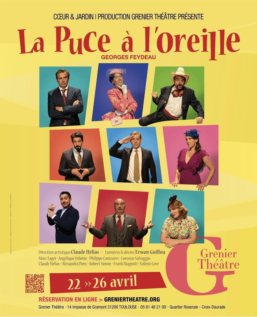 Grenier Théâtre - La Puce à l'Oreille