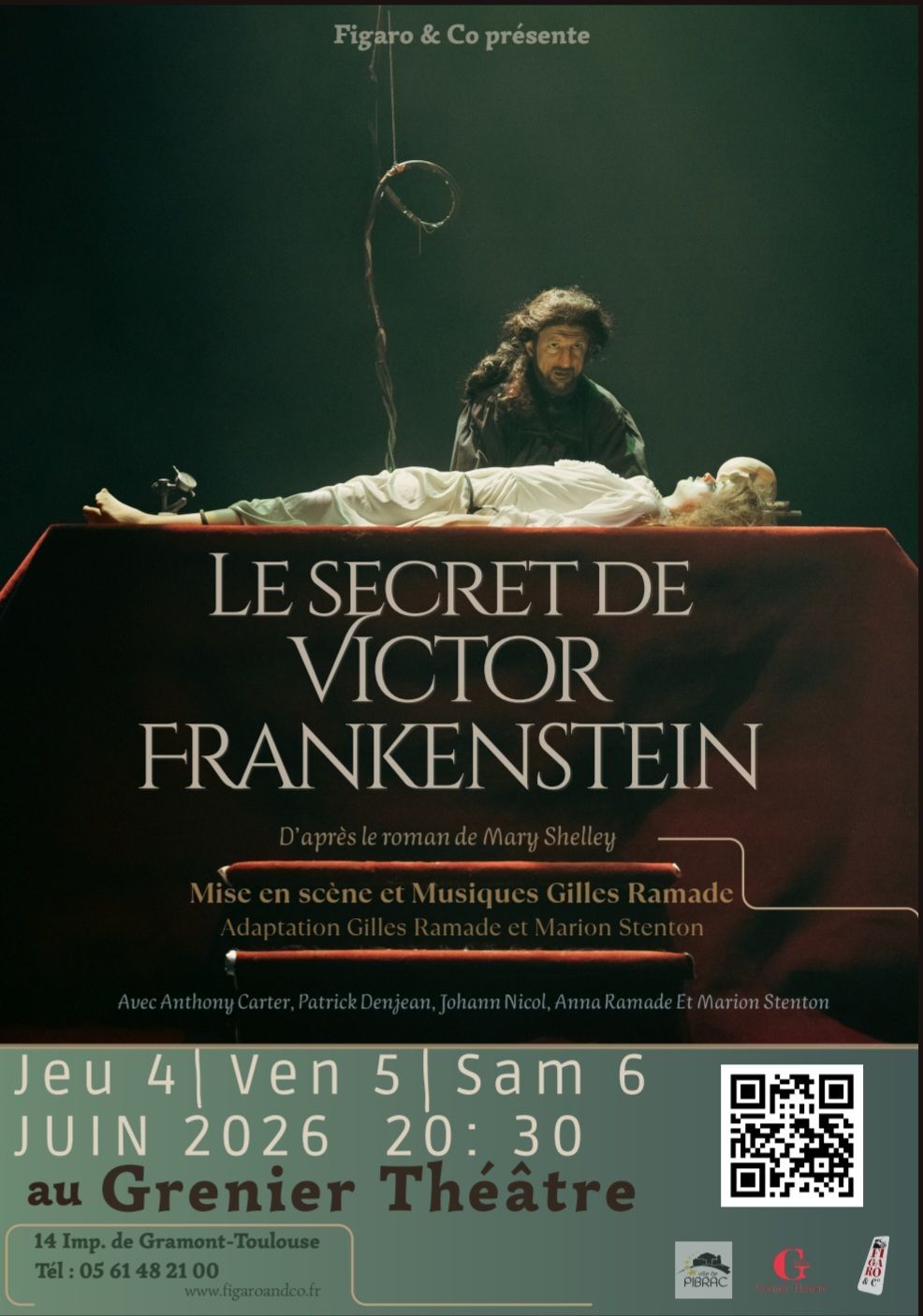Grenier Théâtre - Le Secret de Victor Frankenstein