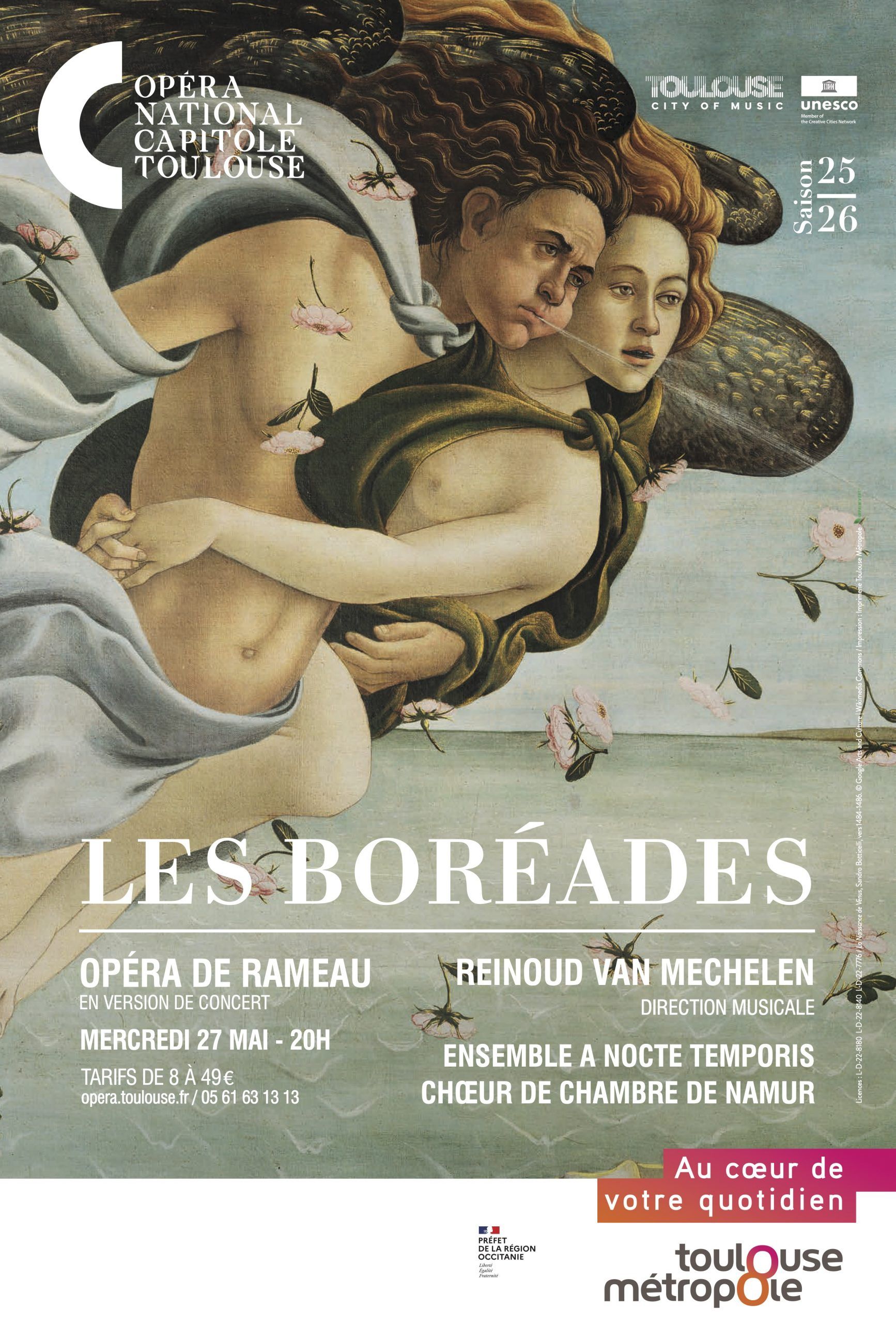 Opéra national du Capitole - Les Boréades