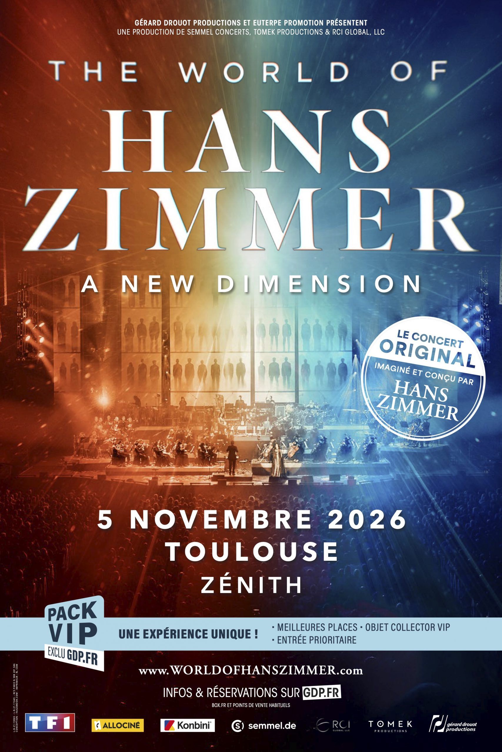 The World of Hans Zimmer - Zénith Toulouse Métrople