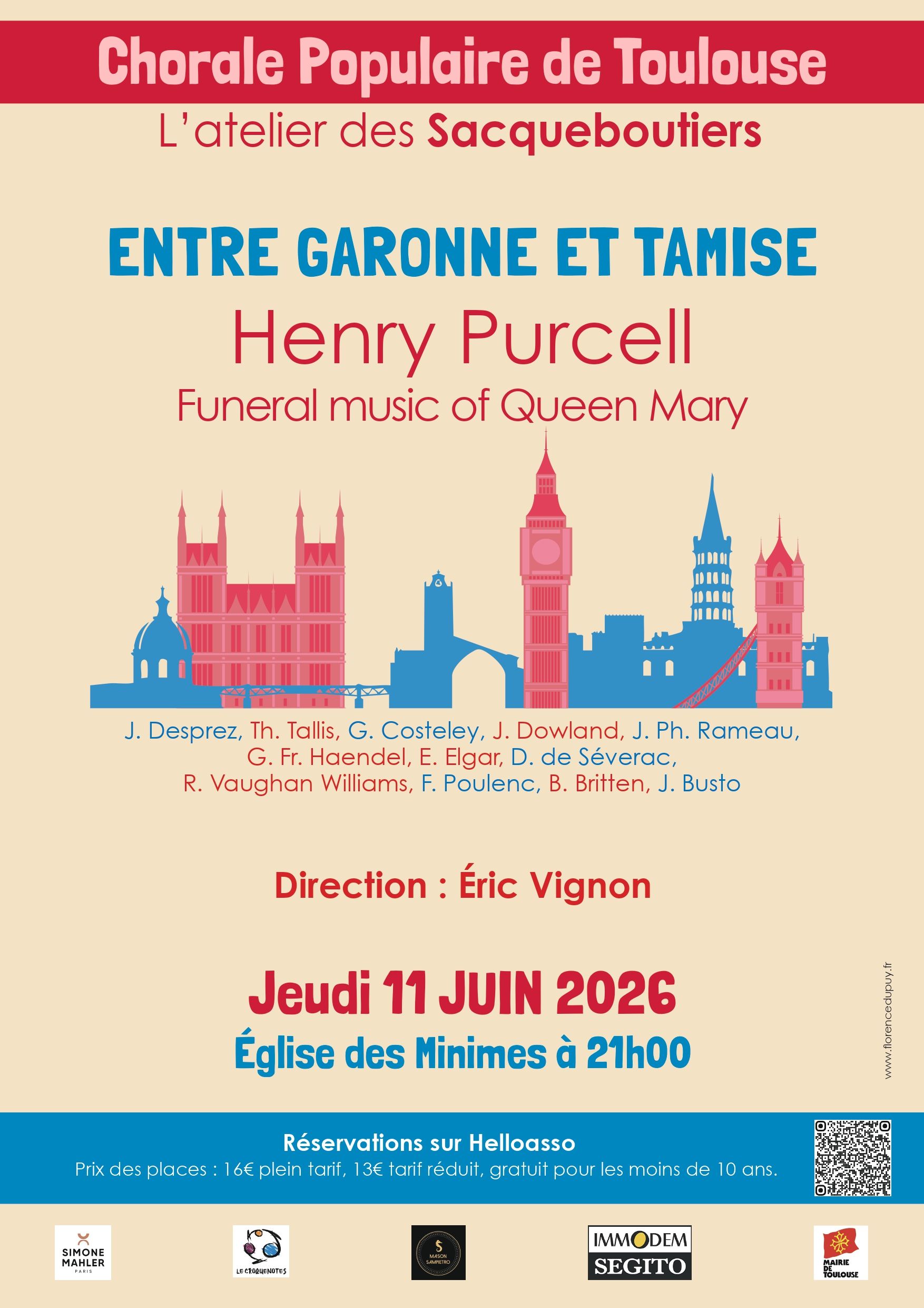 Chorale Populaire de Toulouse - Henry Purcell