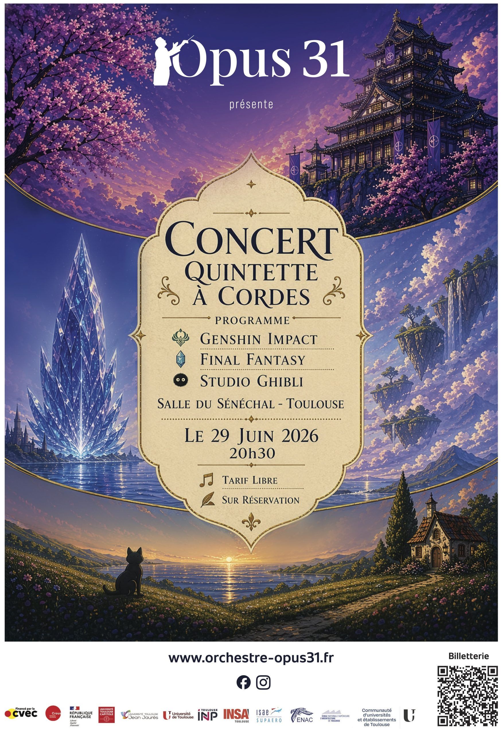 Opus 31 - Concert Quintette à cordes