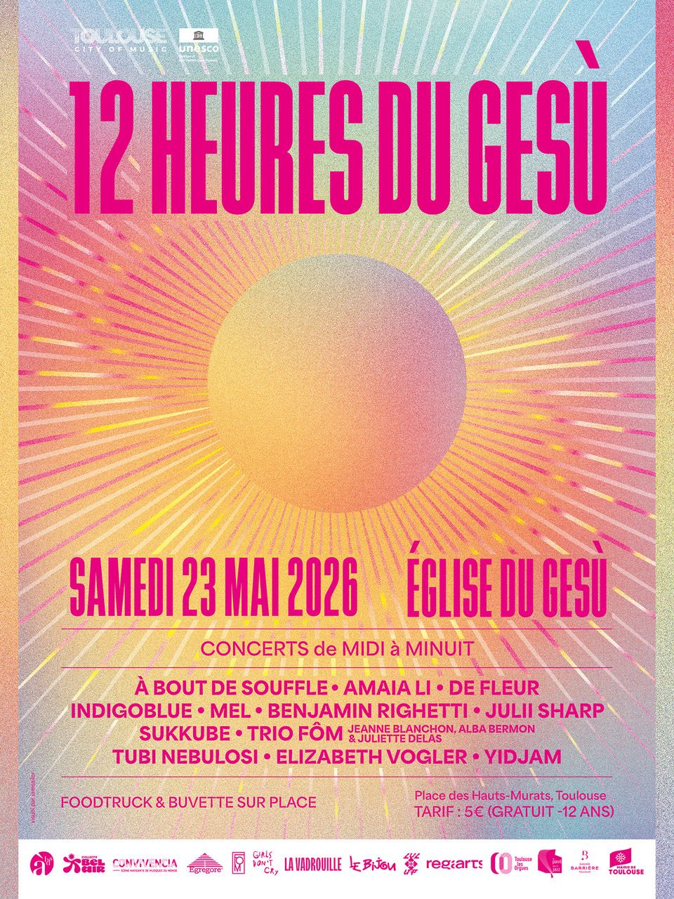 Toulouse les Orguues - les 12 Heures du Gesù