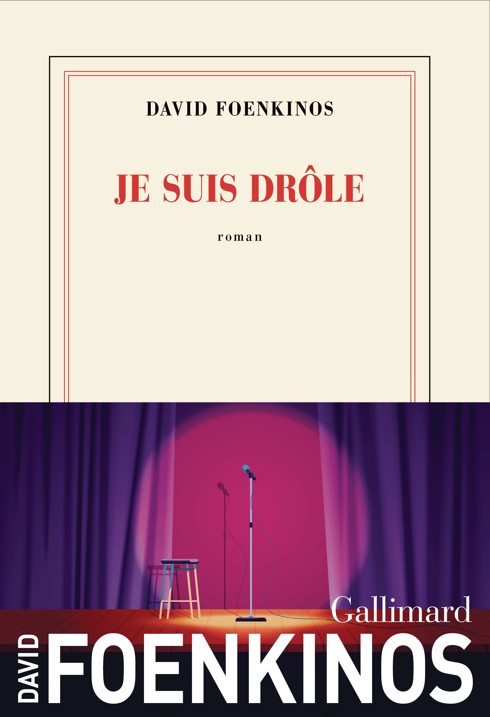 Je suis drôle de David Foenkinos