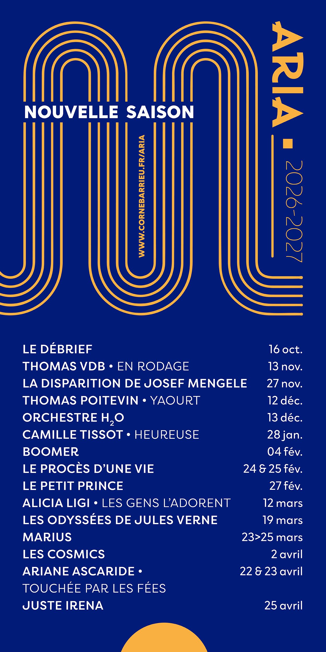 L&rsquo;Aria 2026-2027 grand format