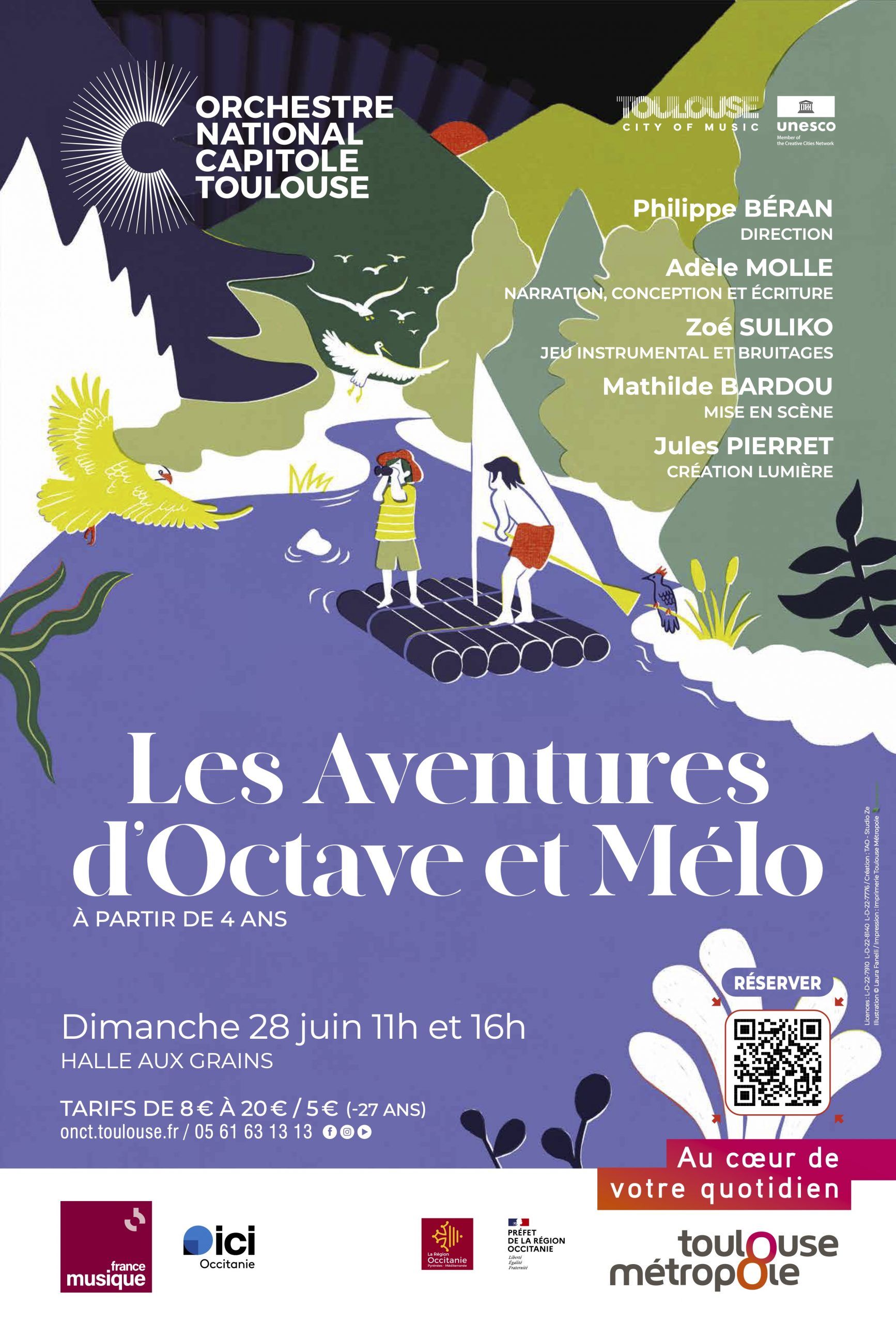Orchestre national du Capitole - Les Aventures d'Octave et Mélo