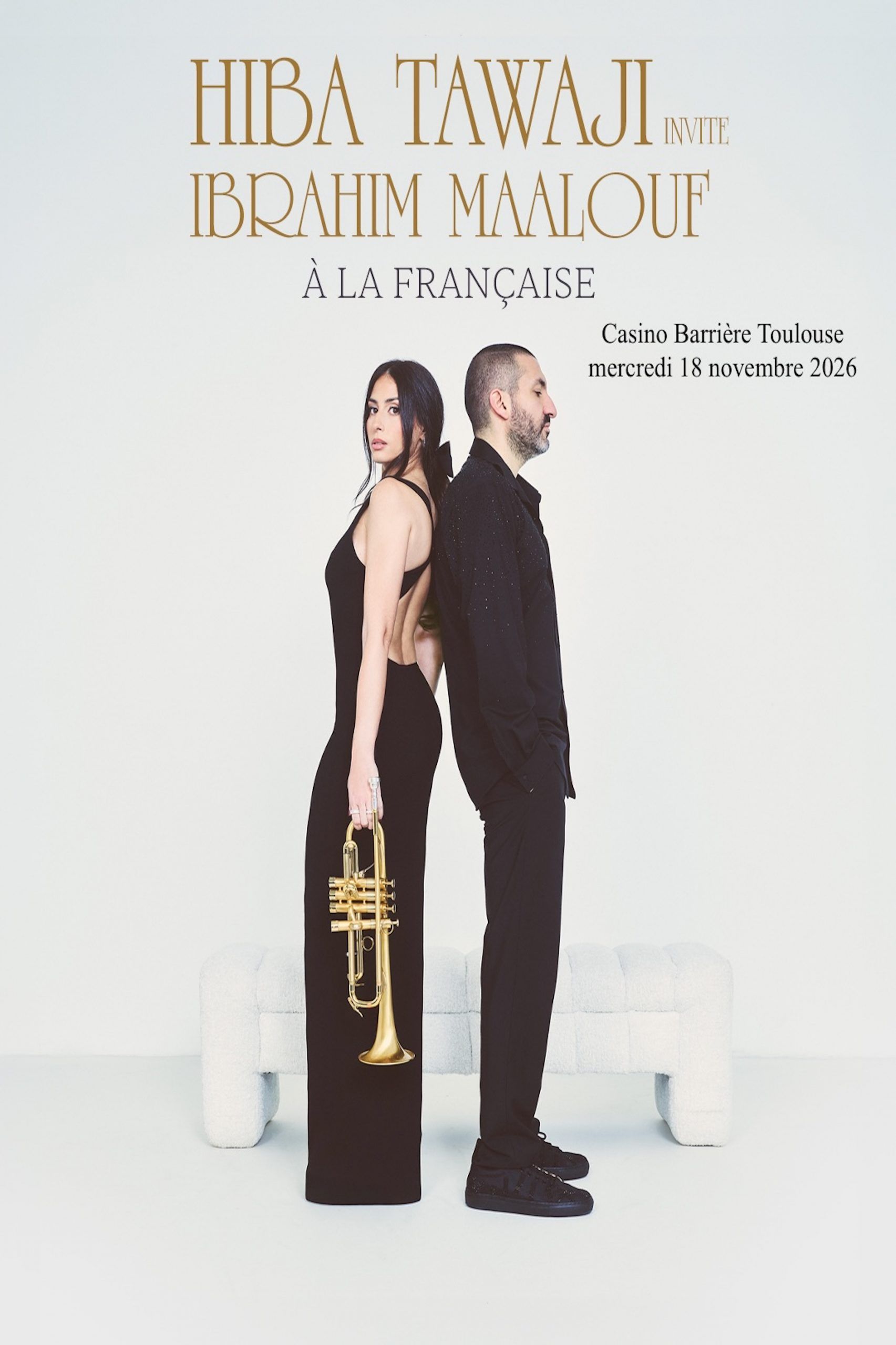 Casino Barrière Toulouse - Hiba Tawaji invite Ibrahim Maalouf