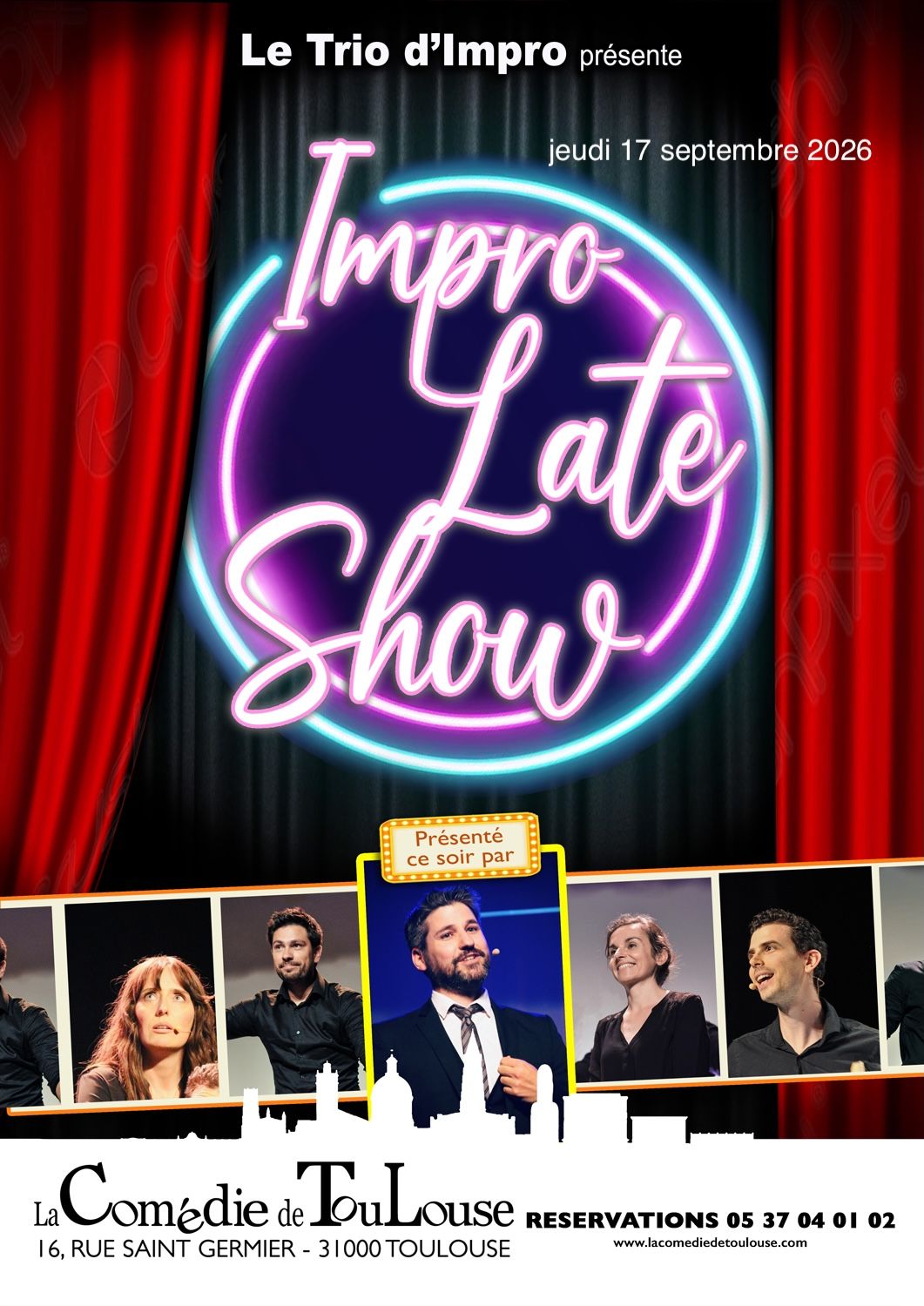 La Comédie de Toulouse- Le trio d'impro