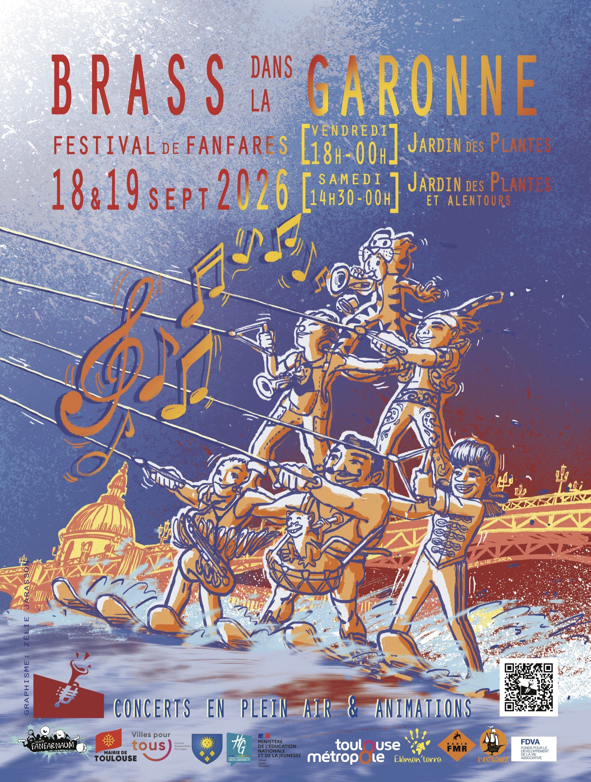Brass dans la Garonne 2026