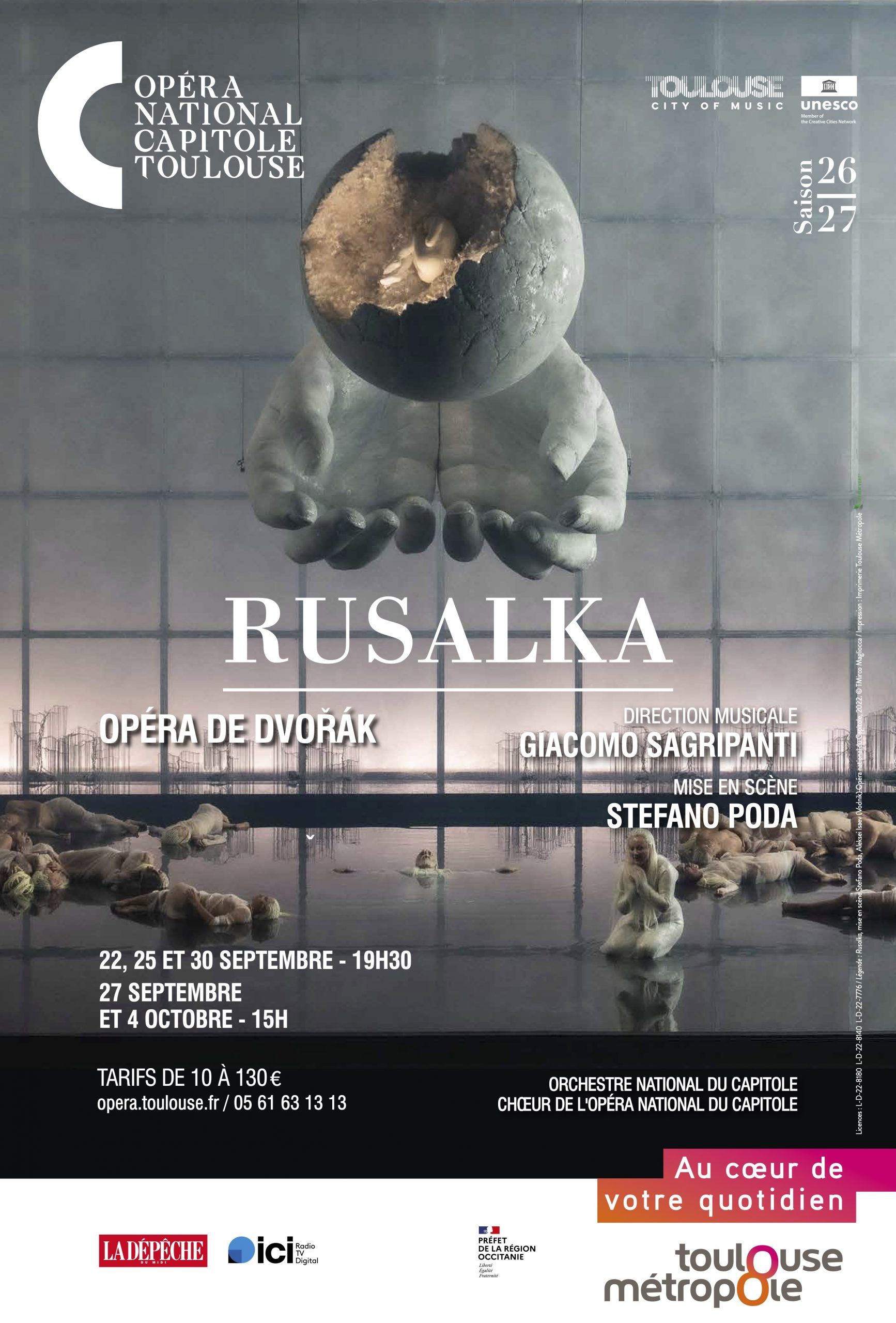 Opéra national du Capitole - Rusalka