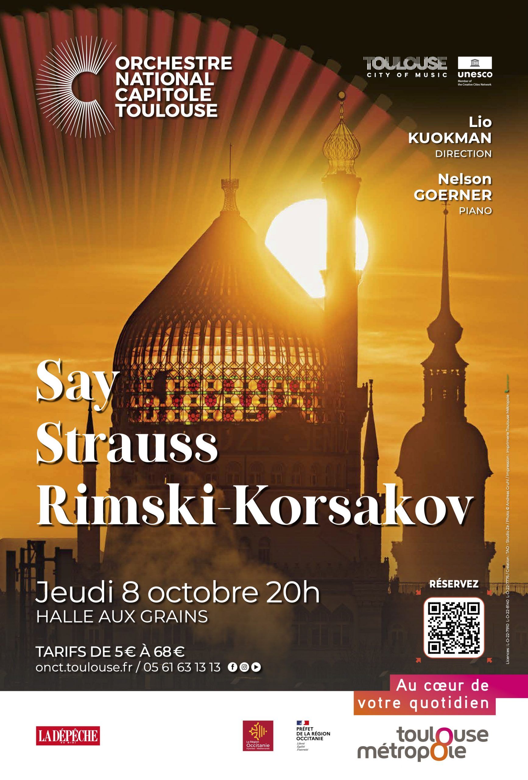 Orchestre national du Capitole - Lio Kuokman
