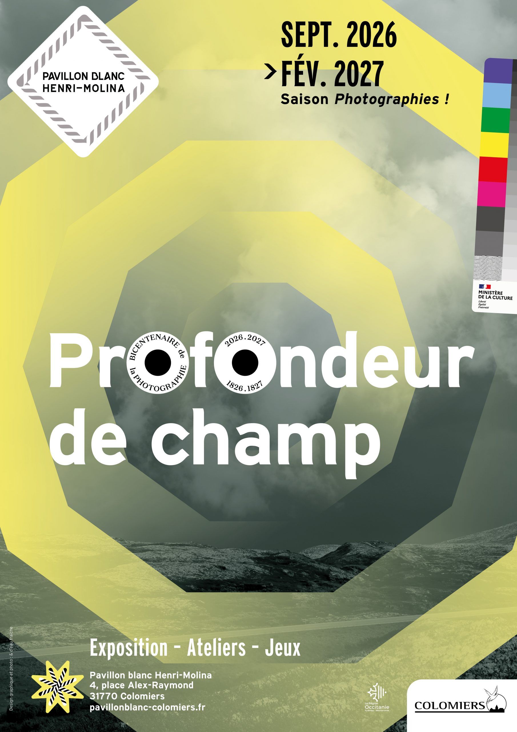Pavillon Blanc Henri-Molina - Profondeur de champ