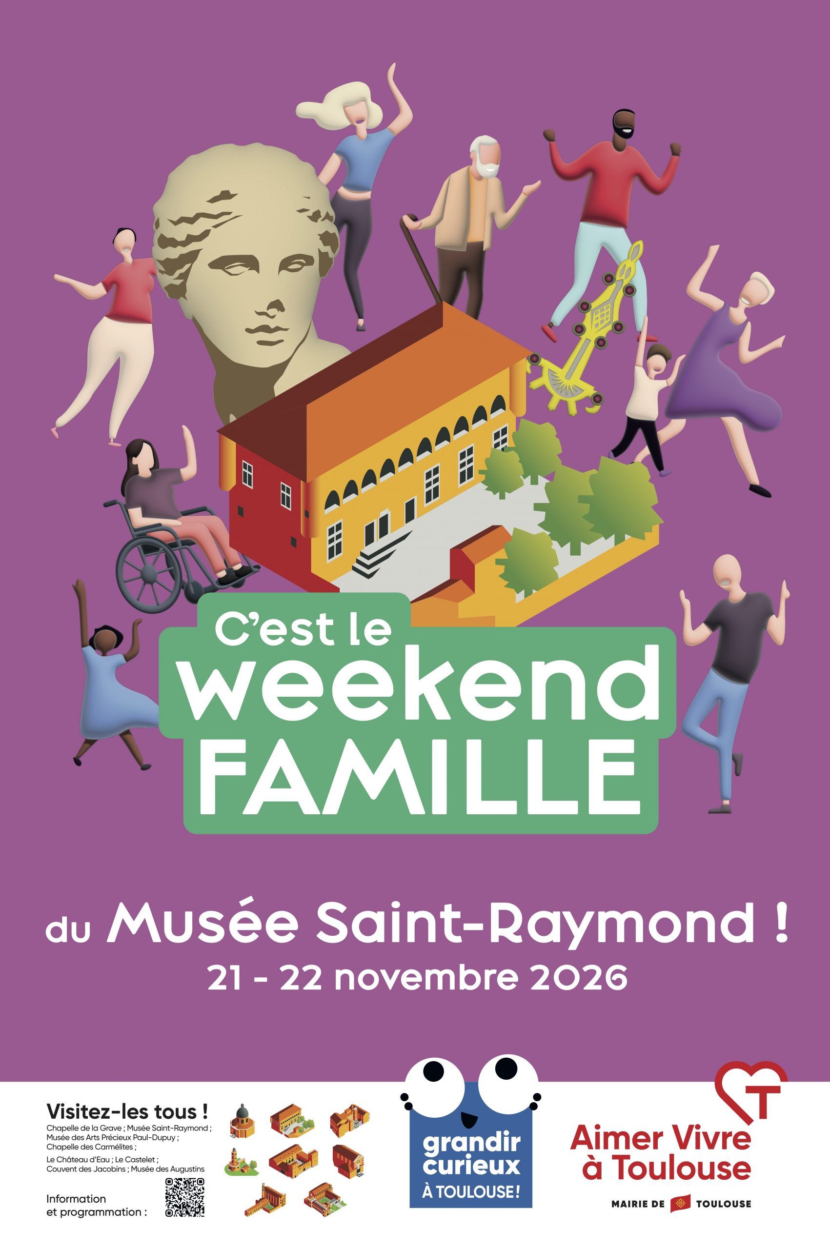 C'est le weekend famille - Musée Saint-Raymond