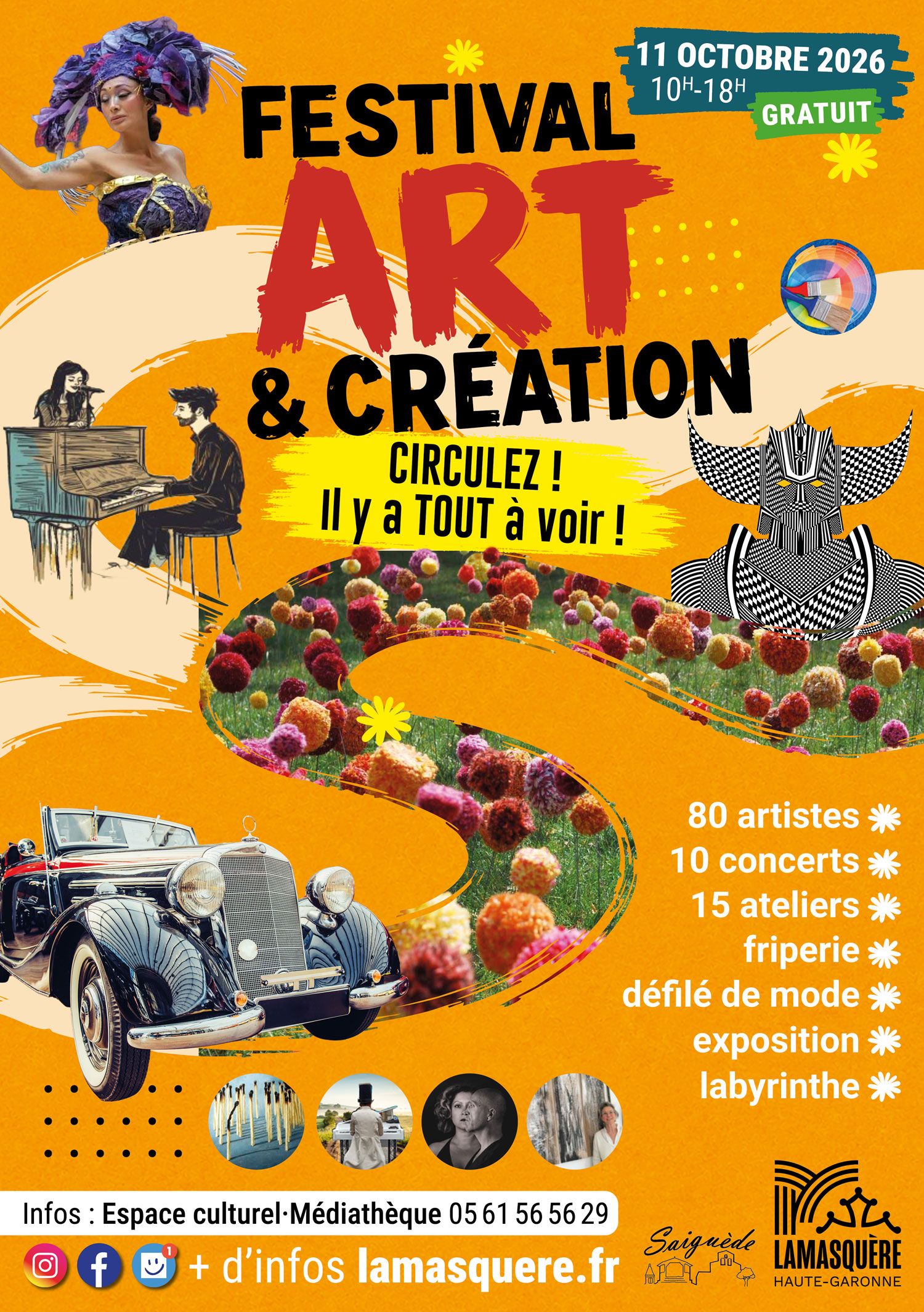 Festival Art & Création - Ville de Lamasquere