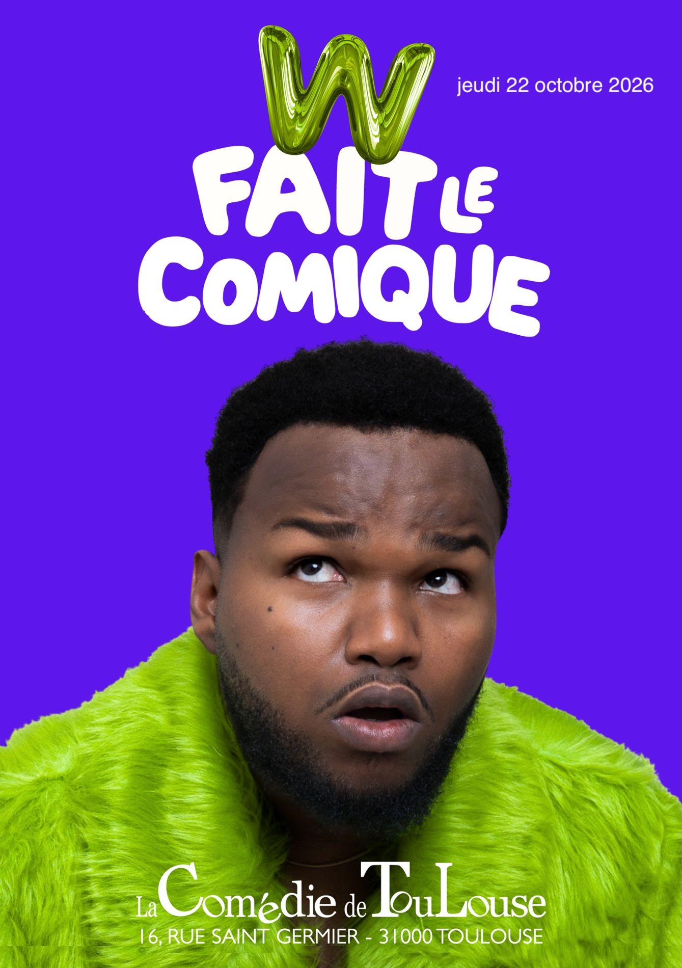 La Comédie de Toulouse - Willem fait le comique