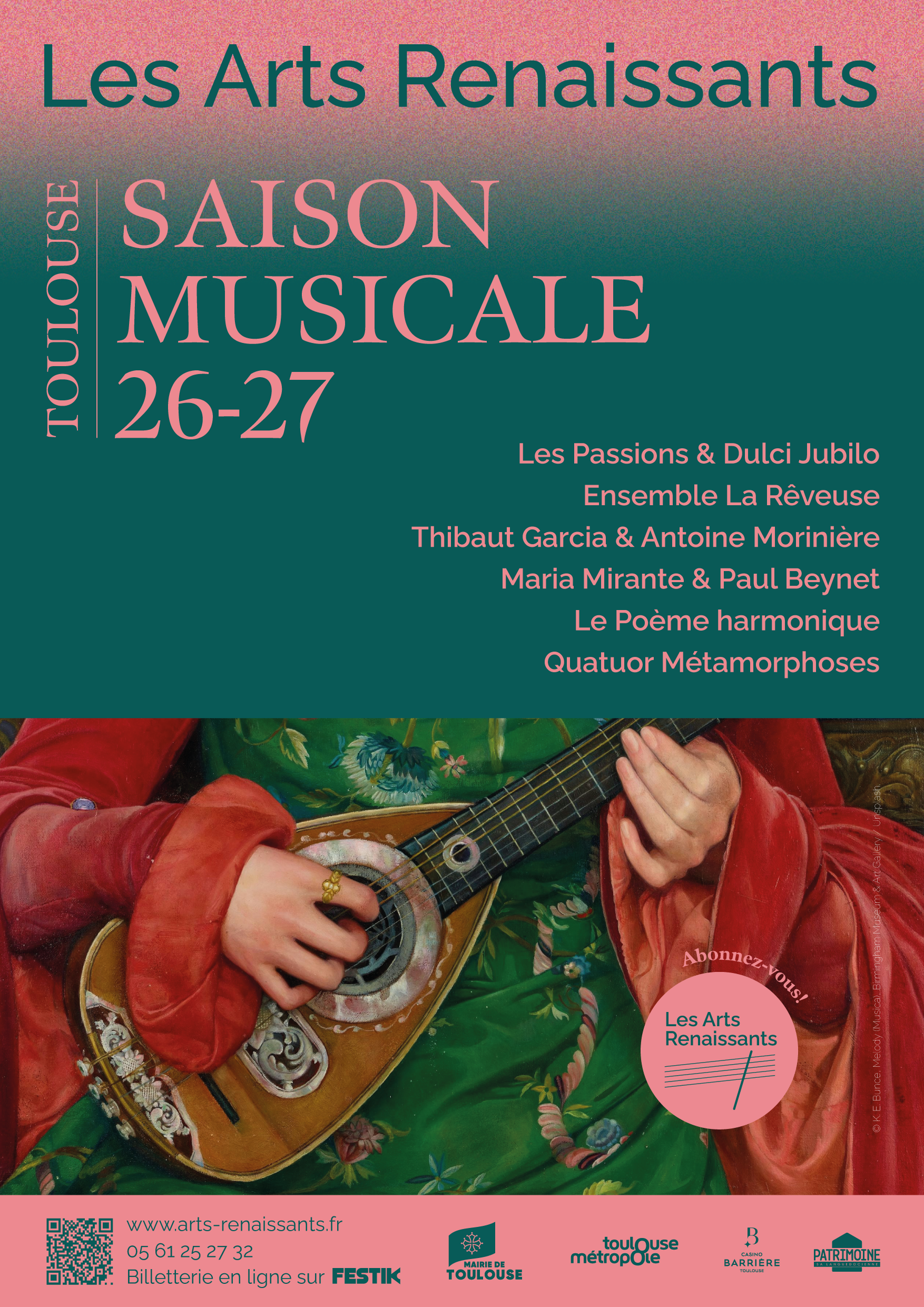 Les Arts Renaissants - Saison 26/27
